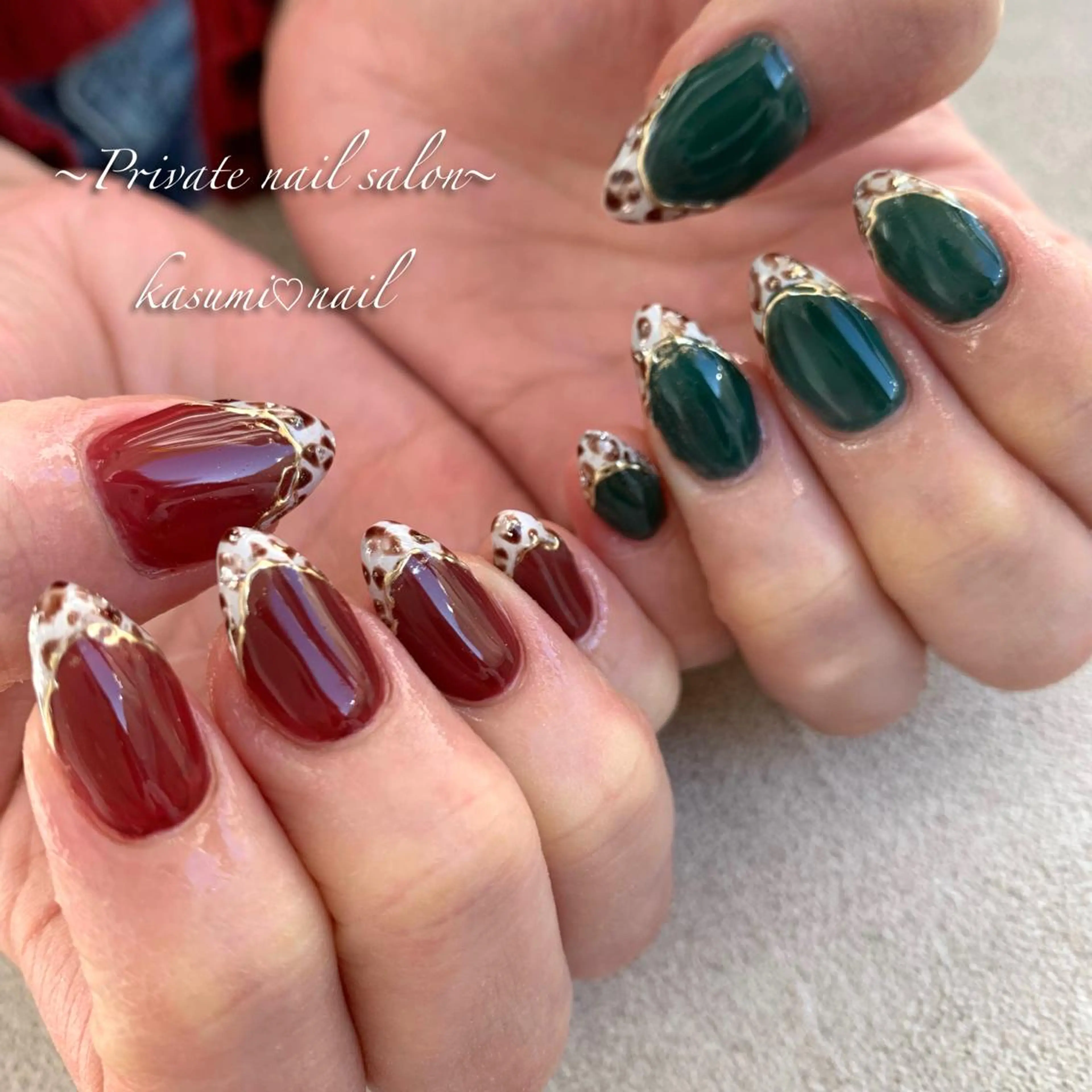 ネイル アートネイル ラメ(グリッター) マグネットネイル ミラーネイル ニュアンスネイル KASUMI♡ Nailのネイルデザイン