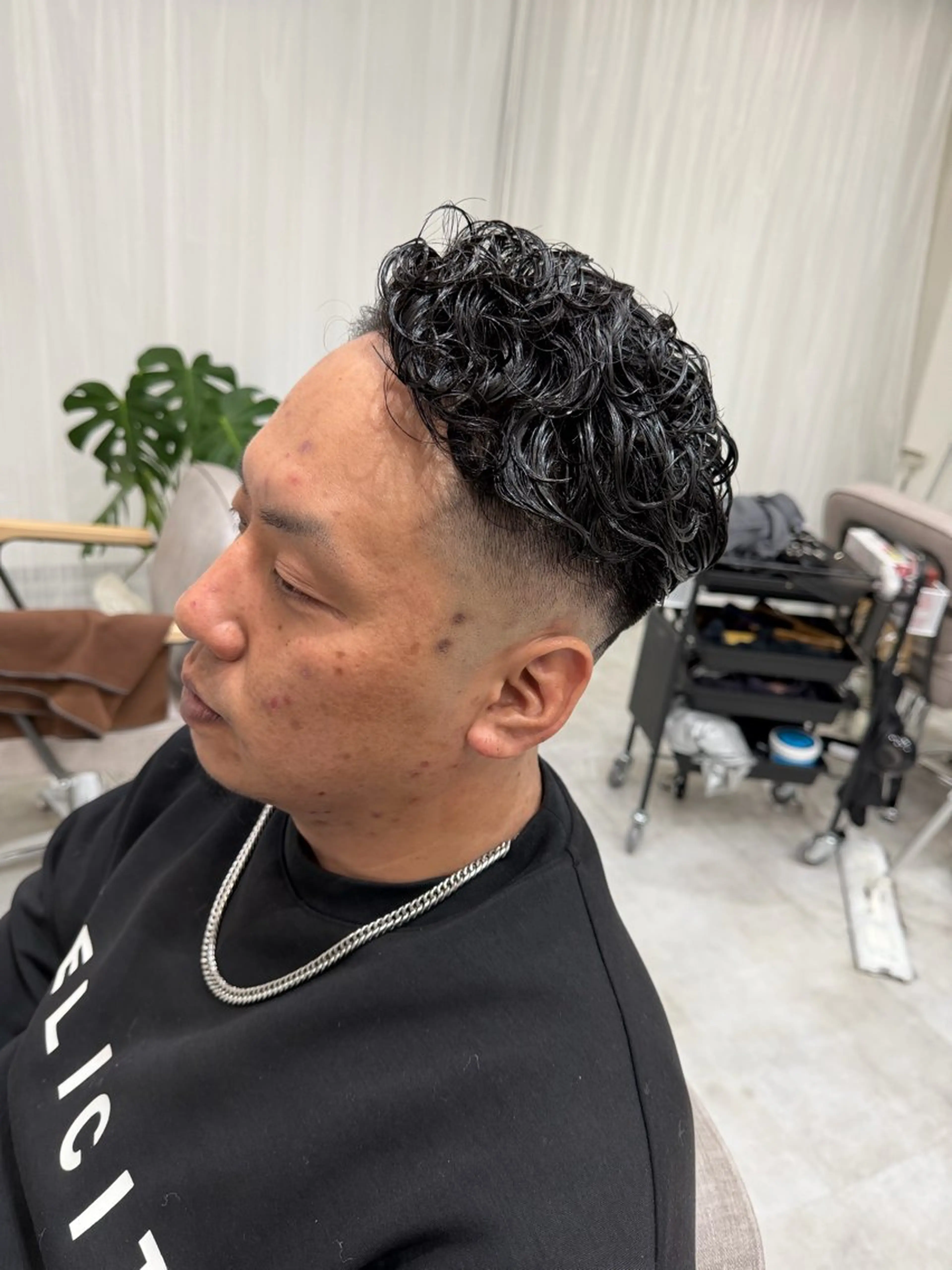 パーマ メンズ カット パーマ 城崎如哉/ /メンズスタイルのヘアスタイル