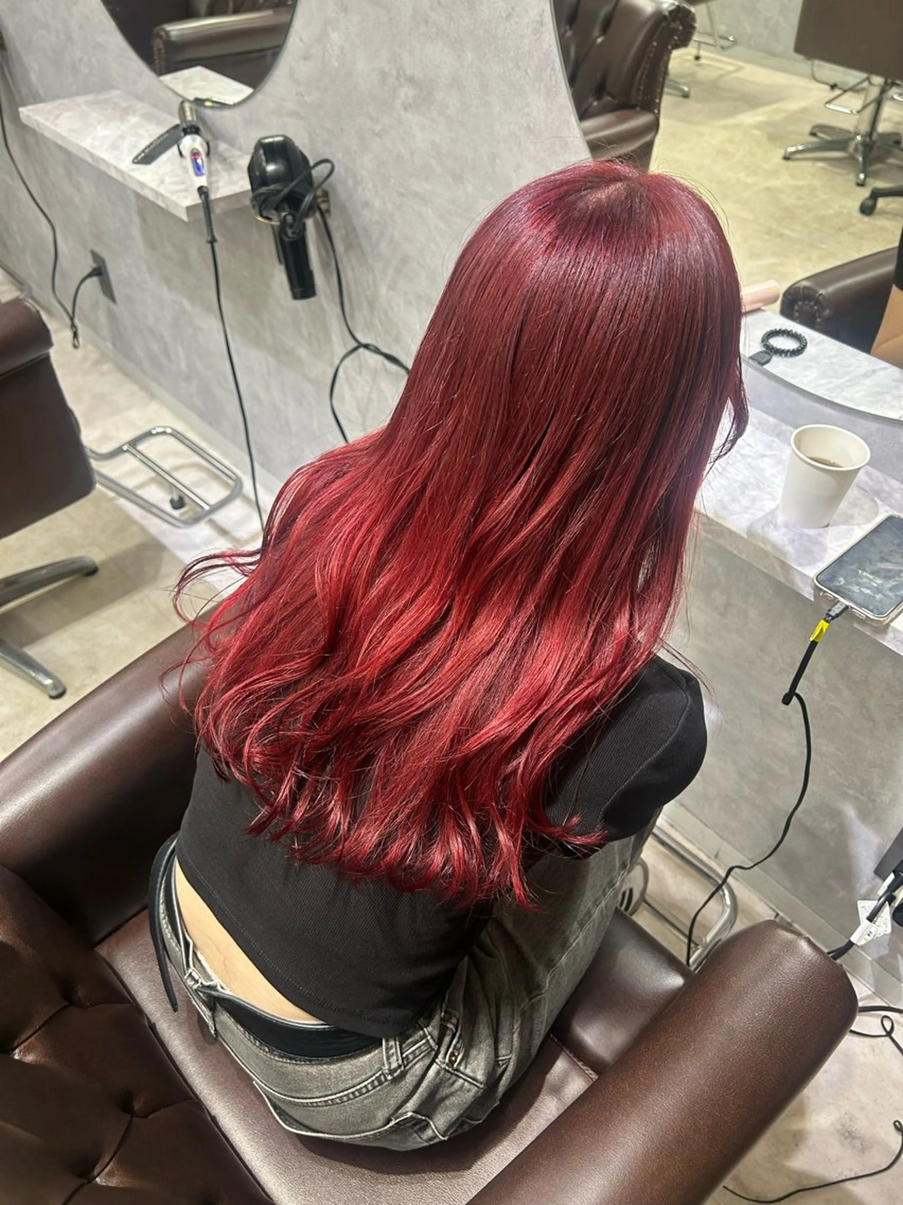 セミロング カラー 池袋/カラー特化🎨 ロング料金なし🩵のヘアスタイル