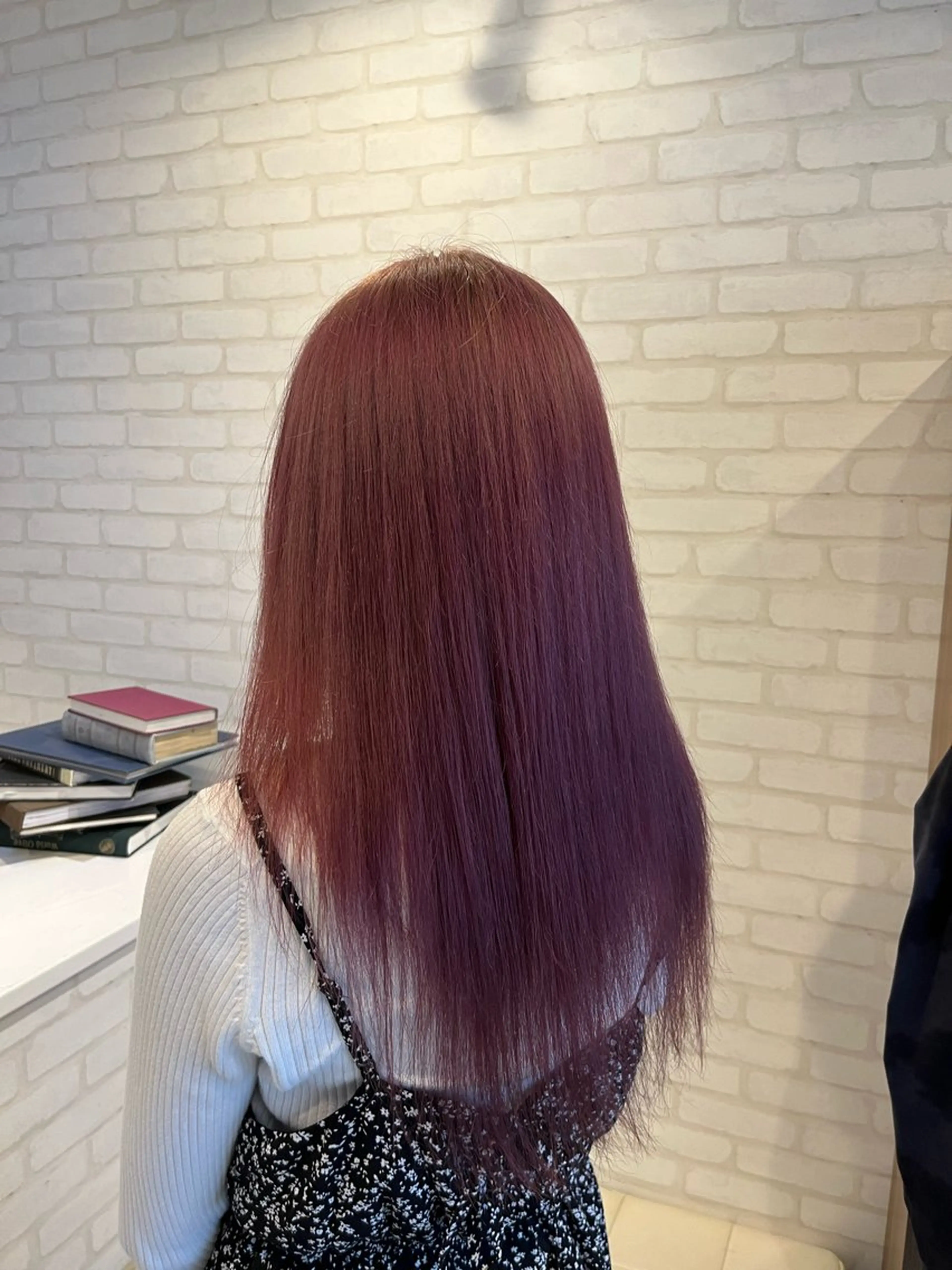 カラー ブリーチ ヘアカラー 阿部 うららのヘアスタイル