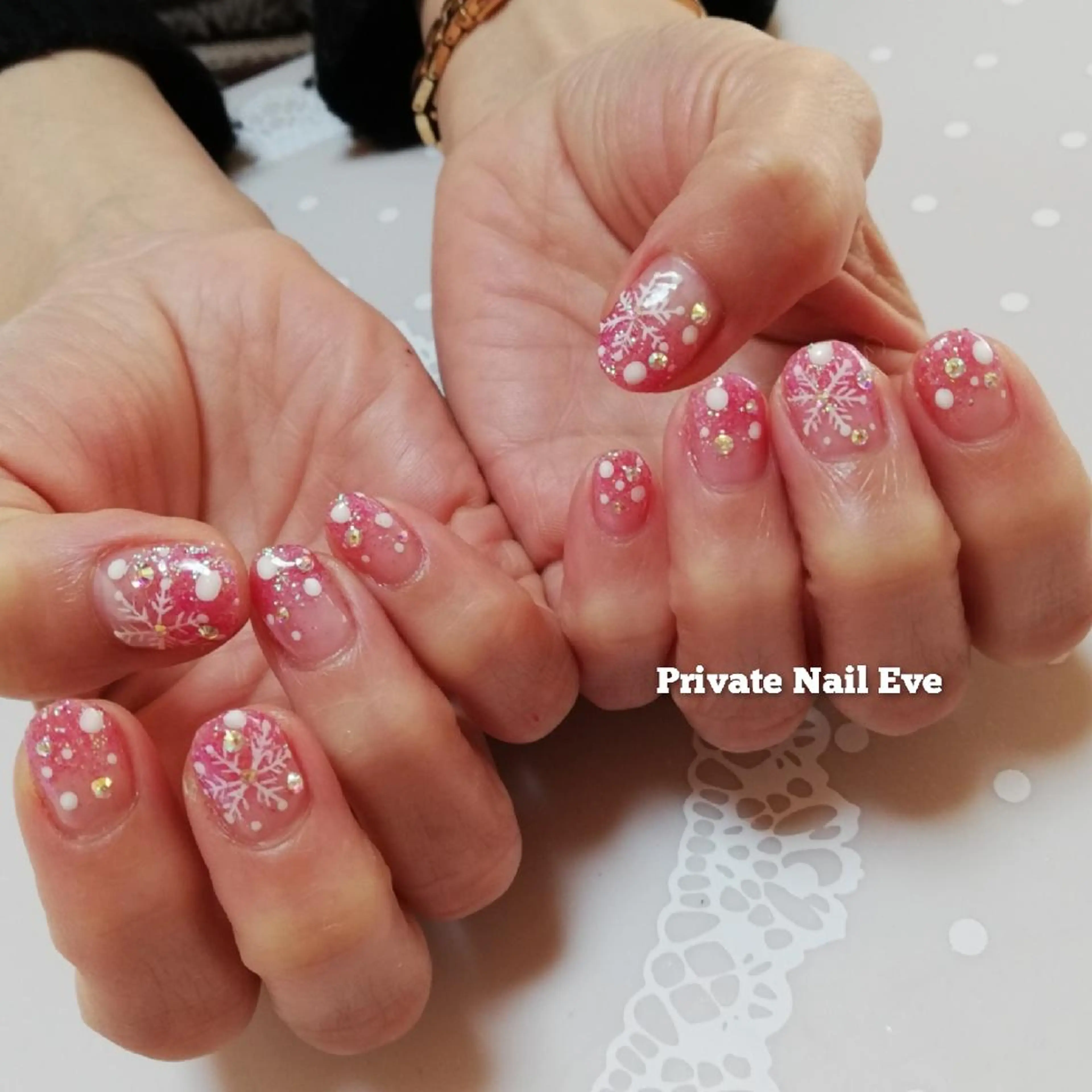 ネイル 冬ネイル クリスマス ネイル junkoのネイルデザイン