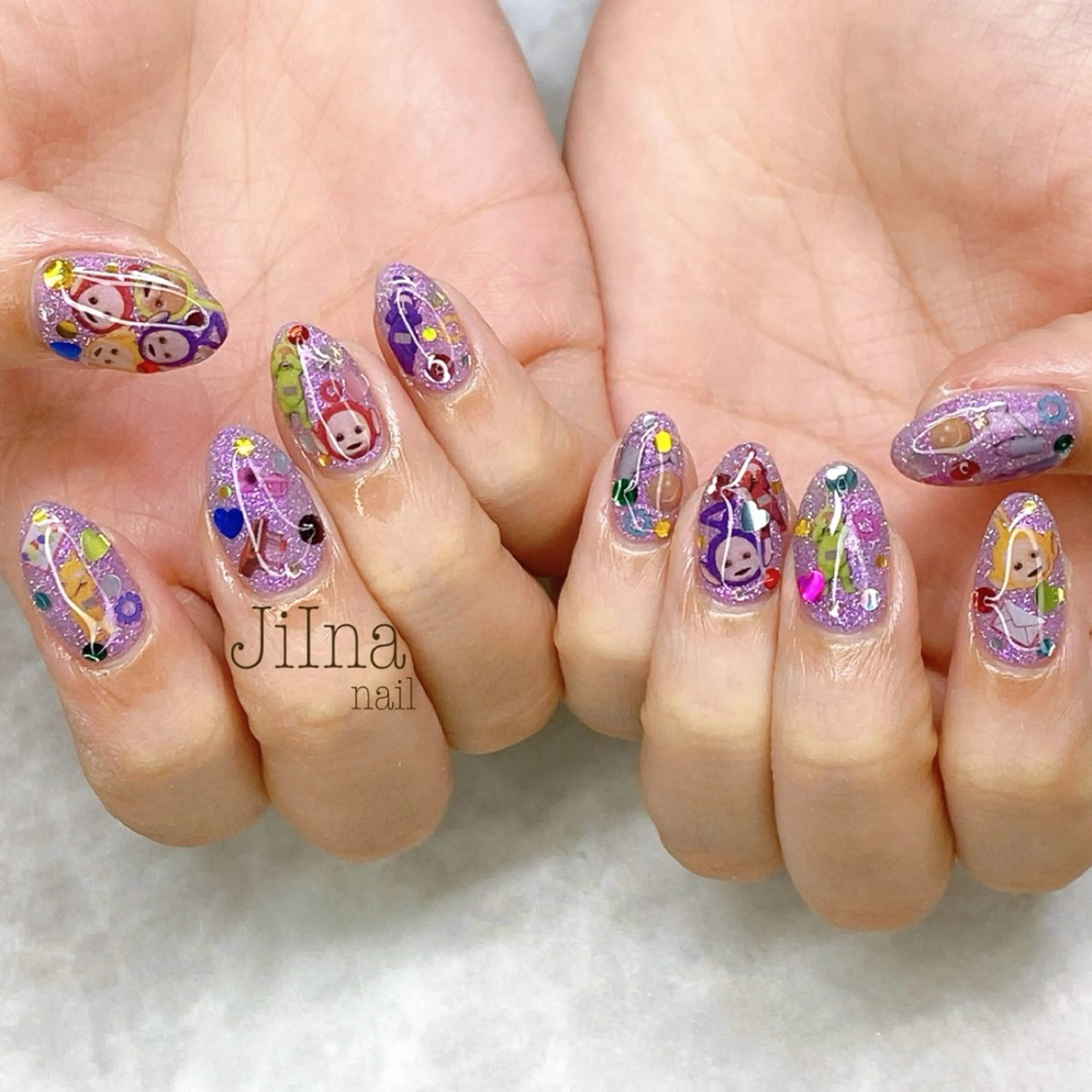 ネイル 持ち込み JiIna nailのネイルデザイン