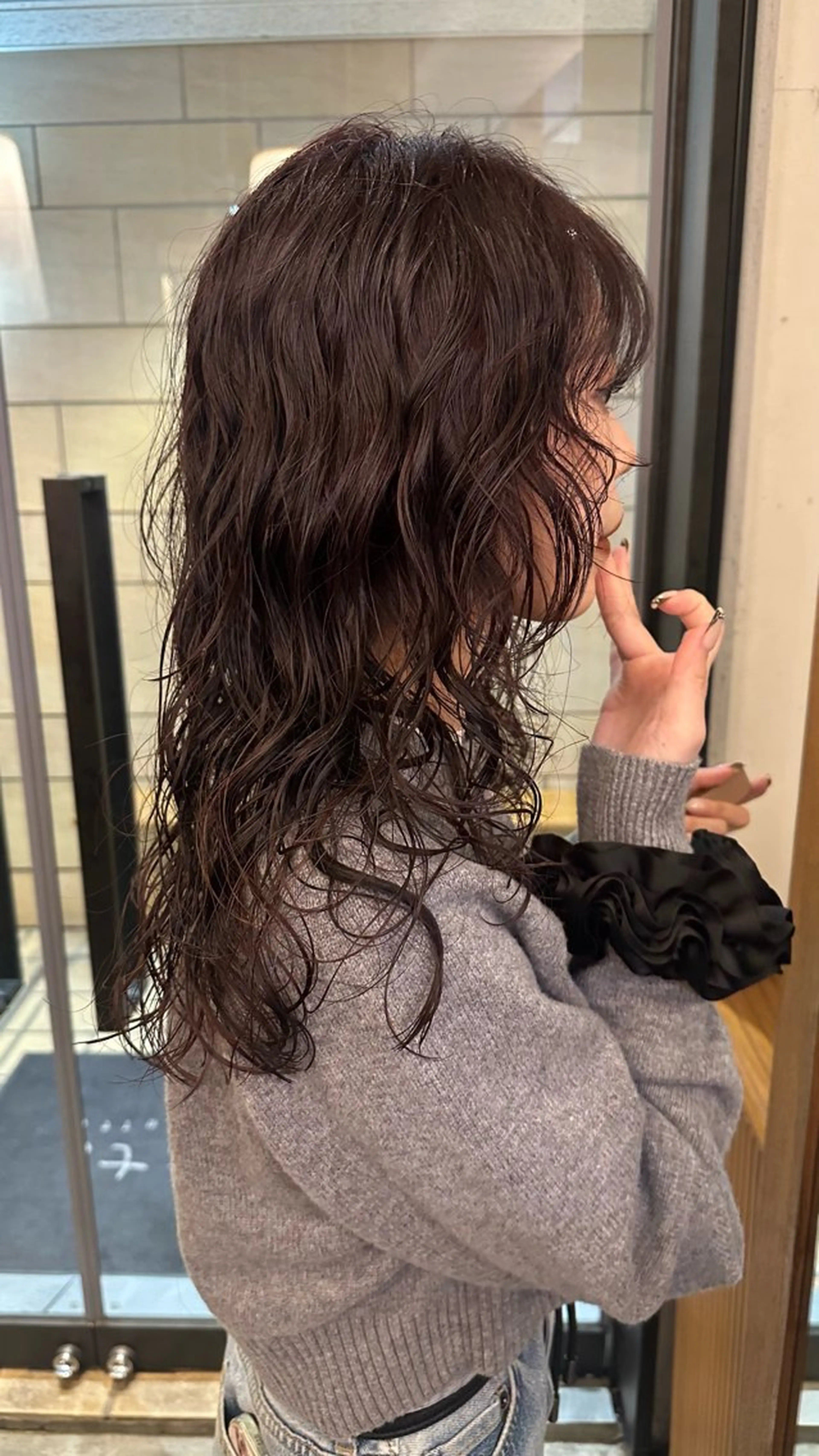 3月🈳　カット＋ケアパーマ+トリートメントの写真