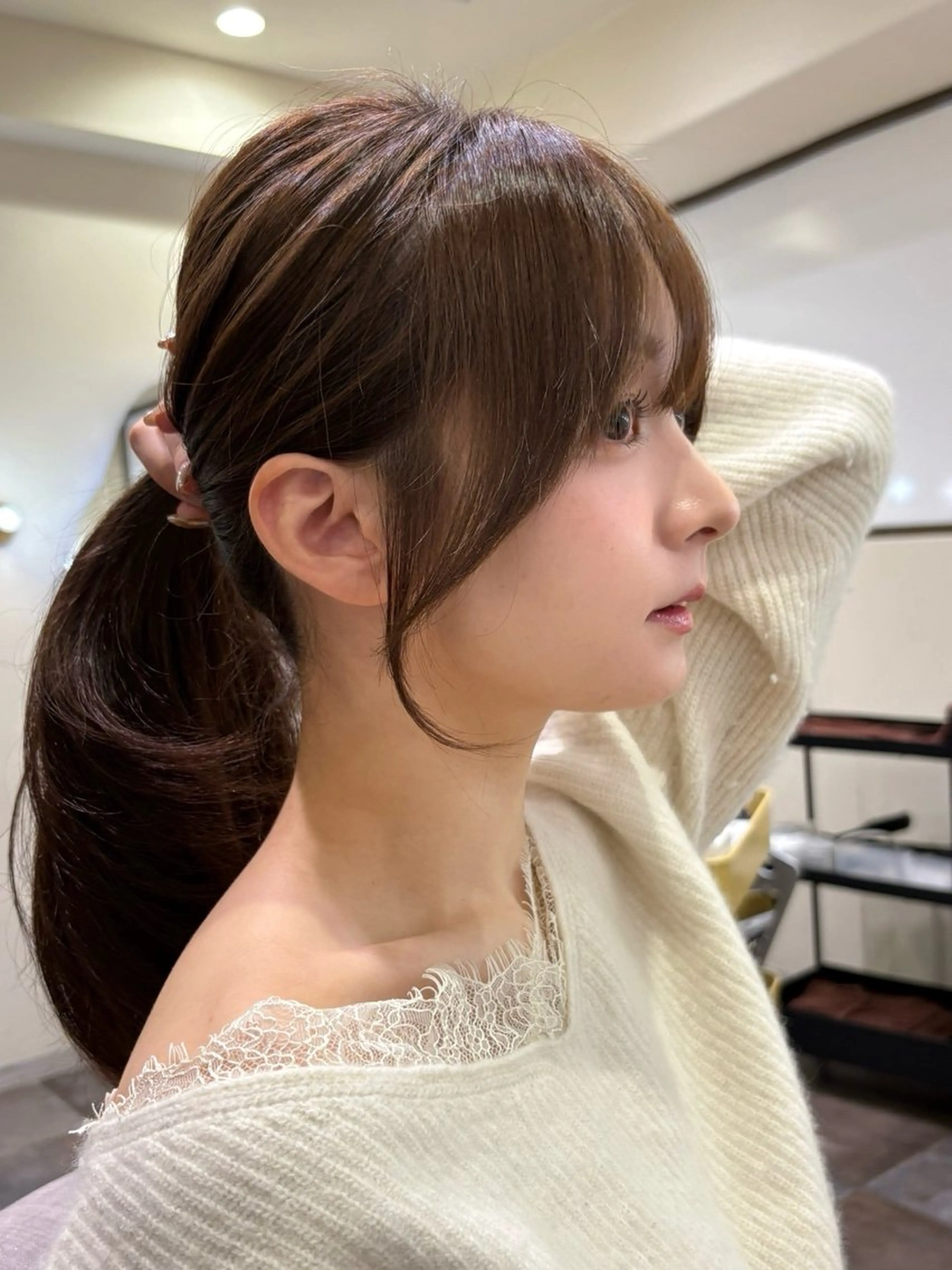 ロング レイヤーカット/大阪 /梅田/執印悠太のヘアスタイル