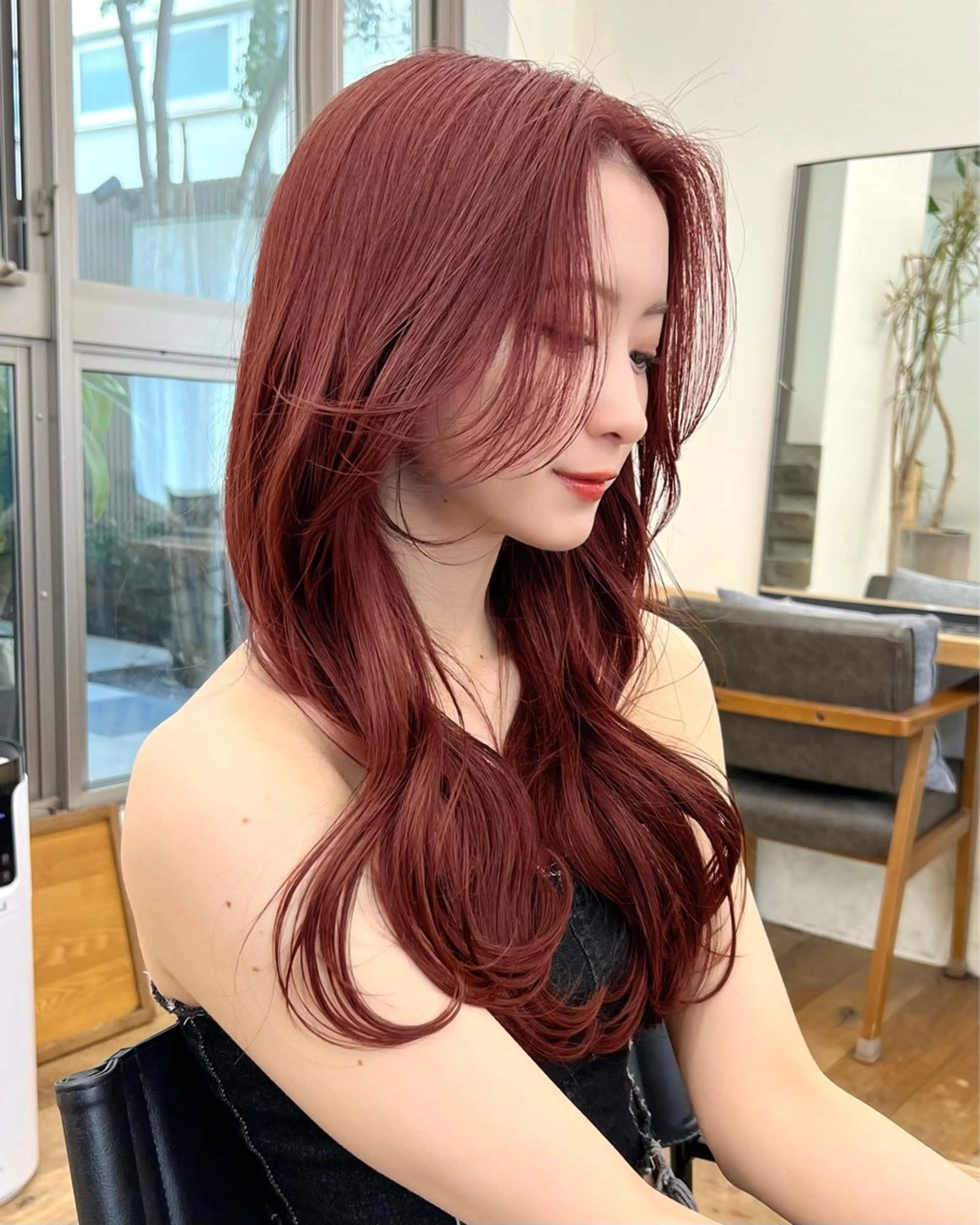 ロング カラー カット ヘアカラー トリートメント belle   表参道　terrace所属・抜きっぱなしブロンド /ハイトーン/カナタのヘアスタイル