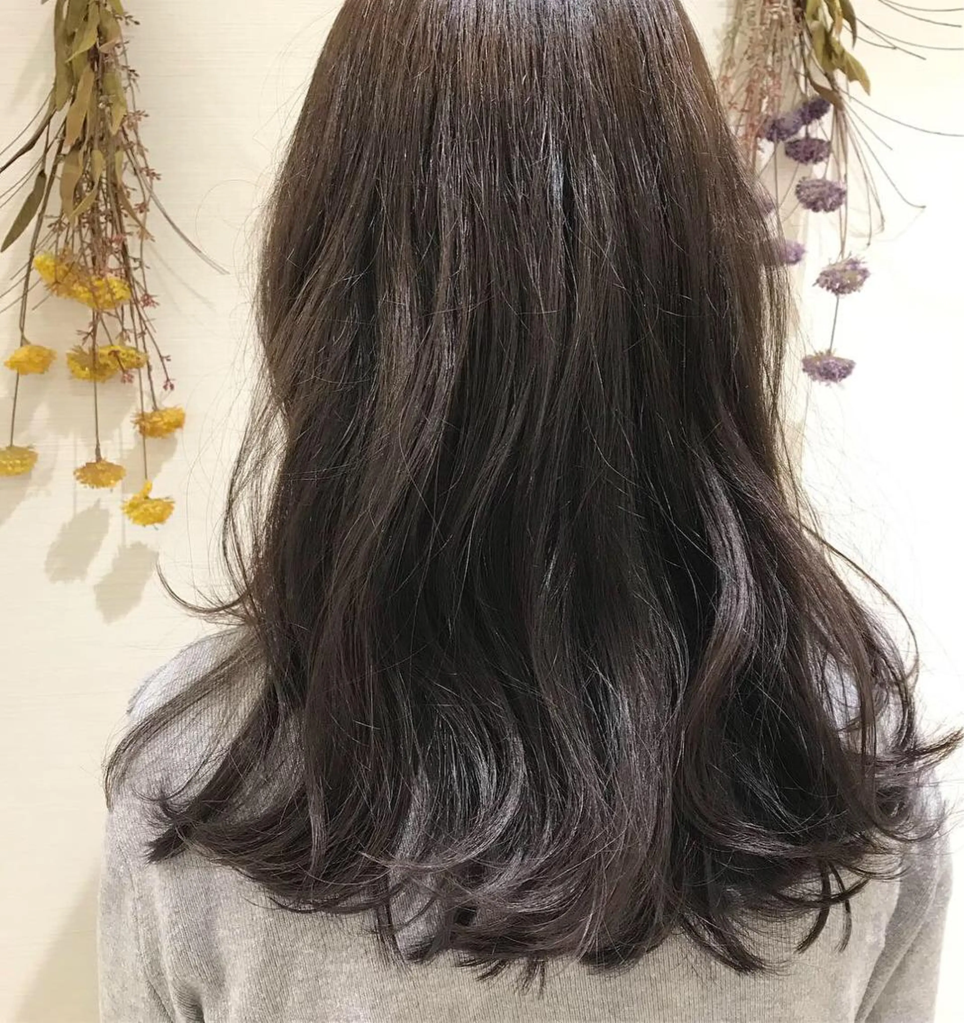 ロング 福島成美/髪質改善 縮毛矯正/カラーのヘアスタイル