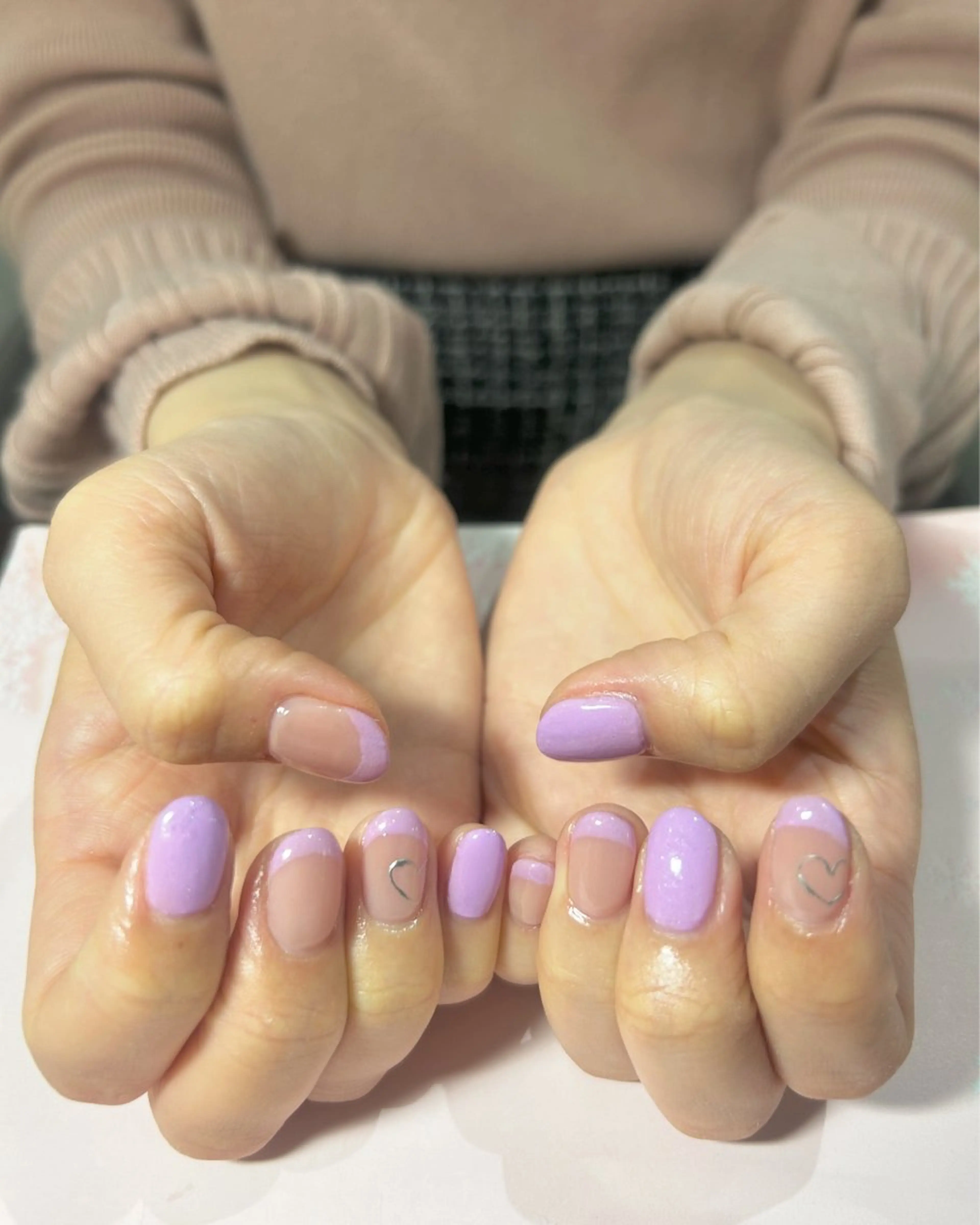 ネイル フレンチネイル ハンドネイル 吉野✨ ネイルデザイナー✨のネイルデザイン