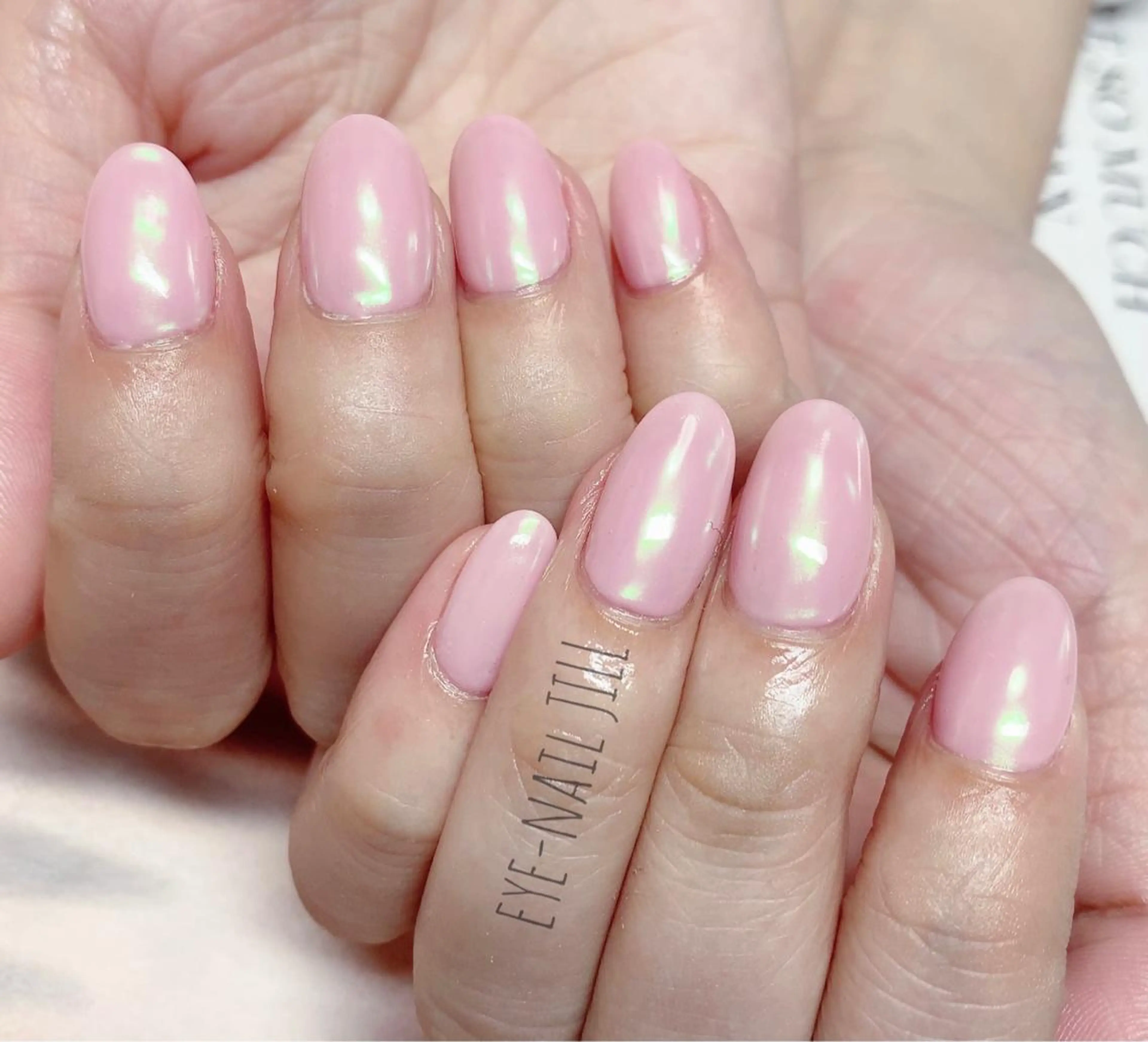 ネイル オーロラネイル ミラーネイル ハンドネイル JILL sa-yaのネイルデザイン