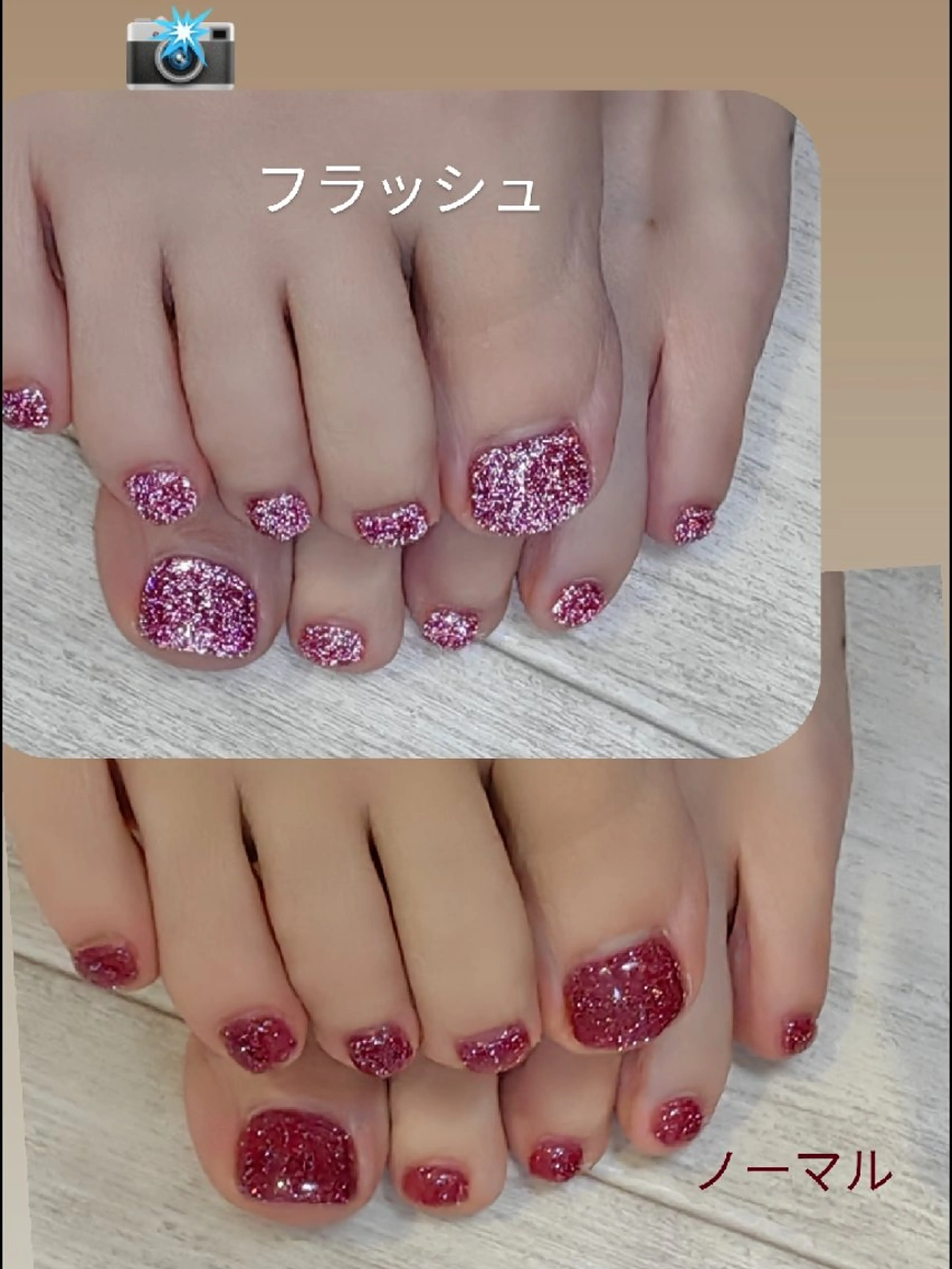 ネイル フラッシュネイル フラッシュマグ フットネイル reve あやののネイルデザイン