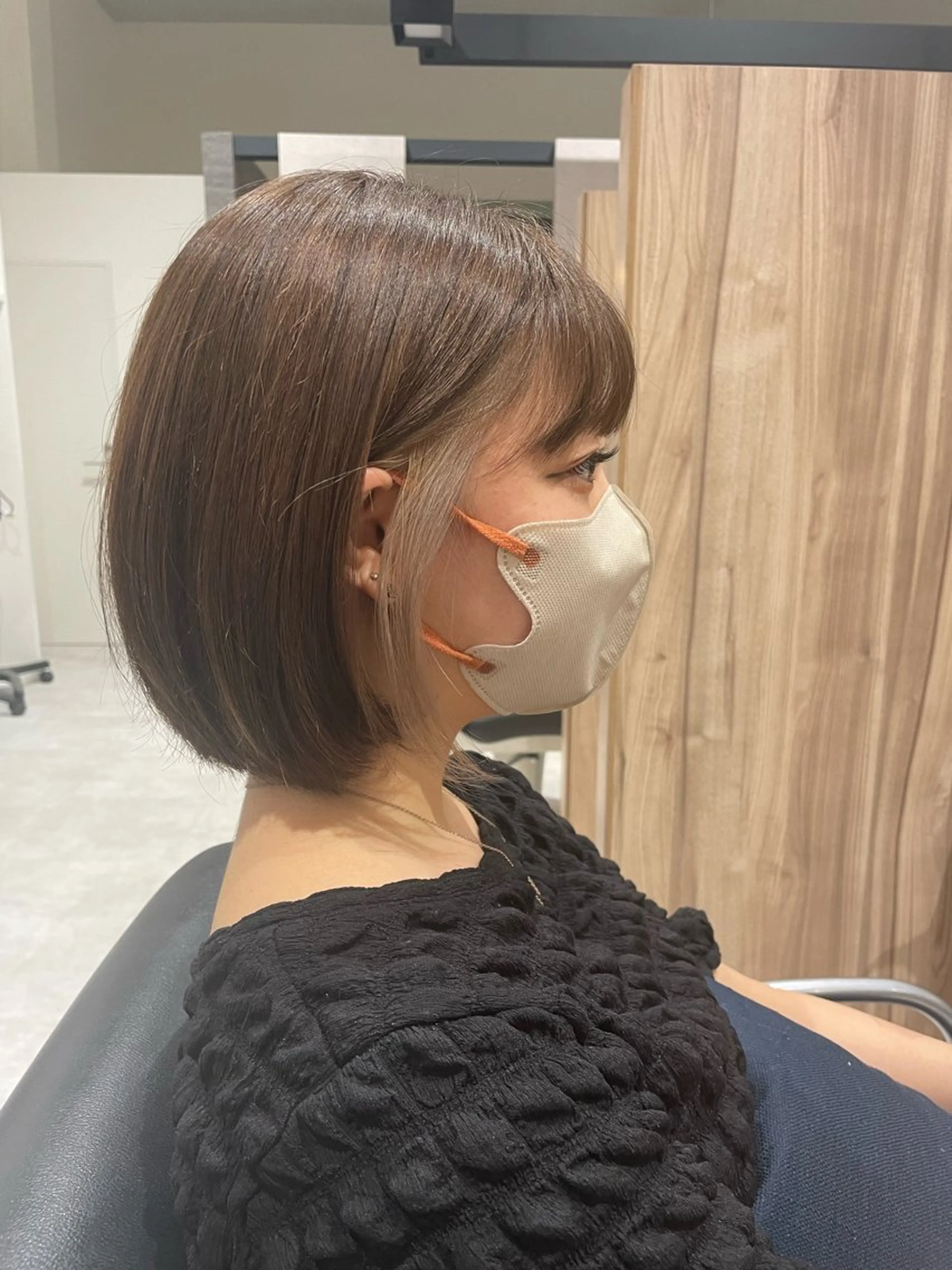 髪質改善ブリーチカラー(部分のみ)の写真