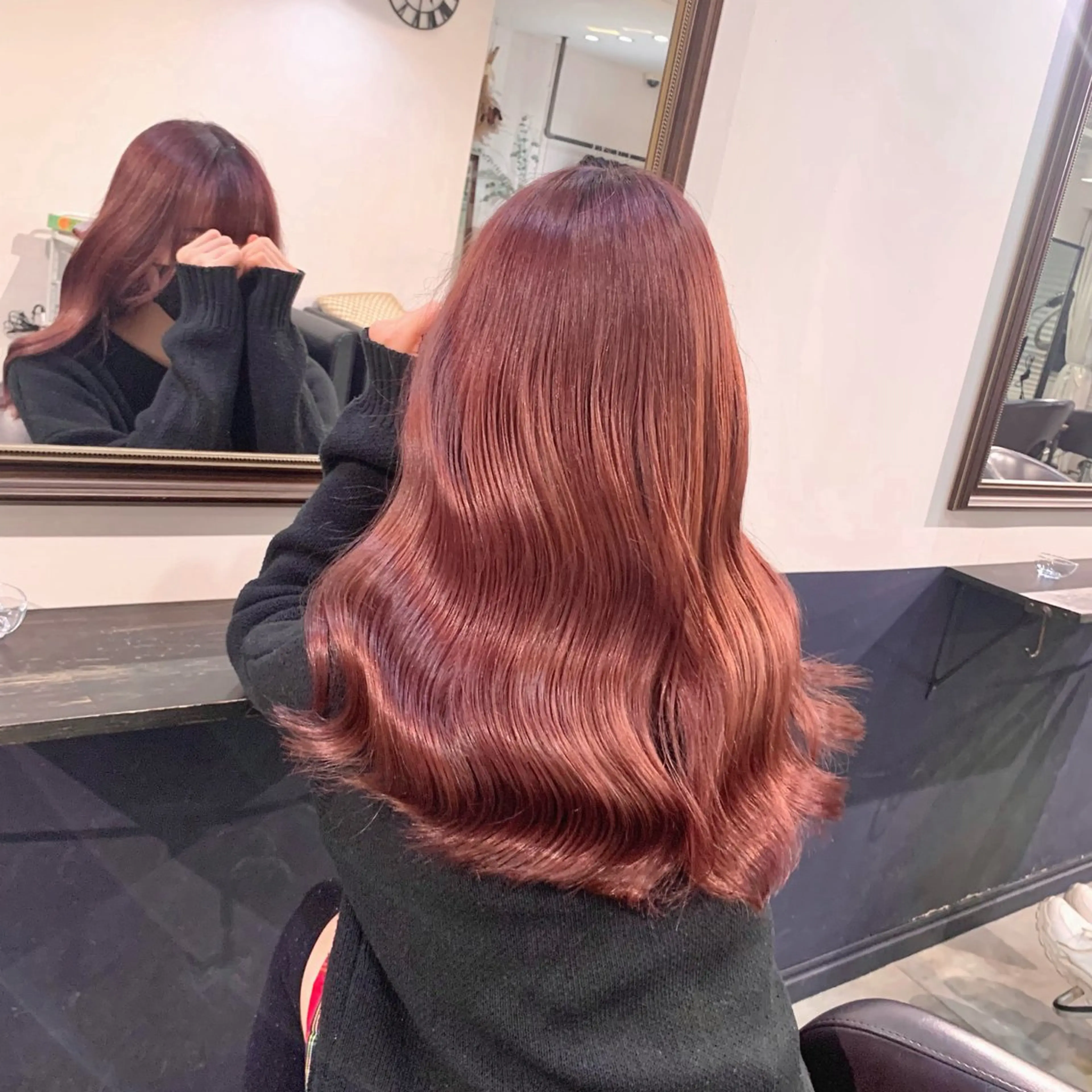 ロング カラー ヘアカラー トリートメント 🌈カラー特化 ハイトーンけいと🌈のヘアスタイル