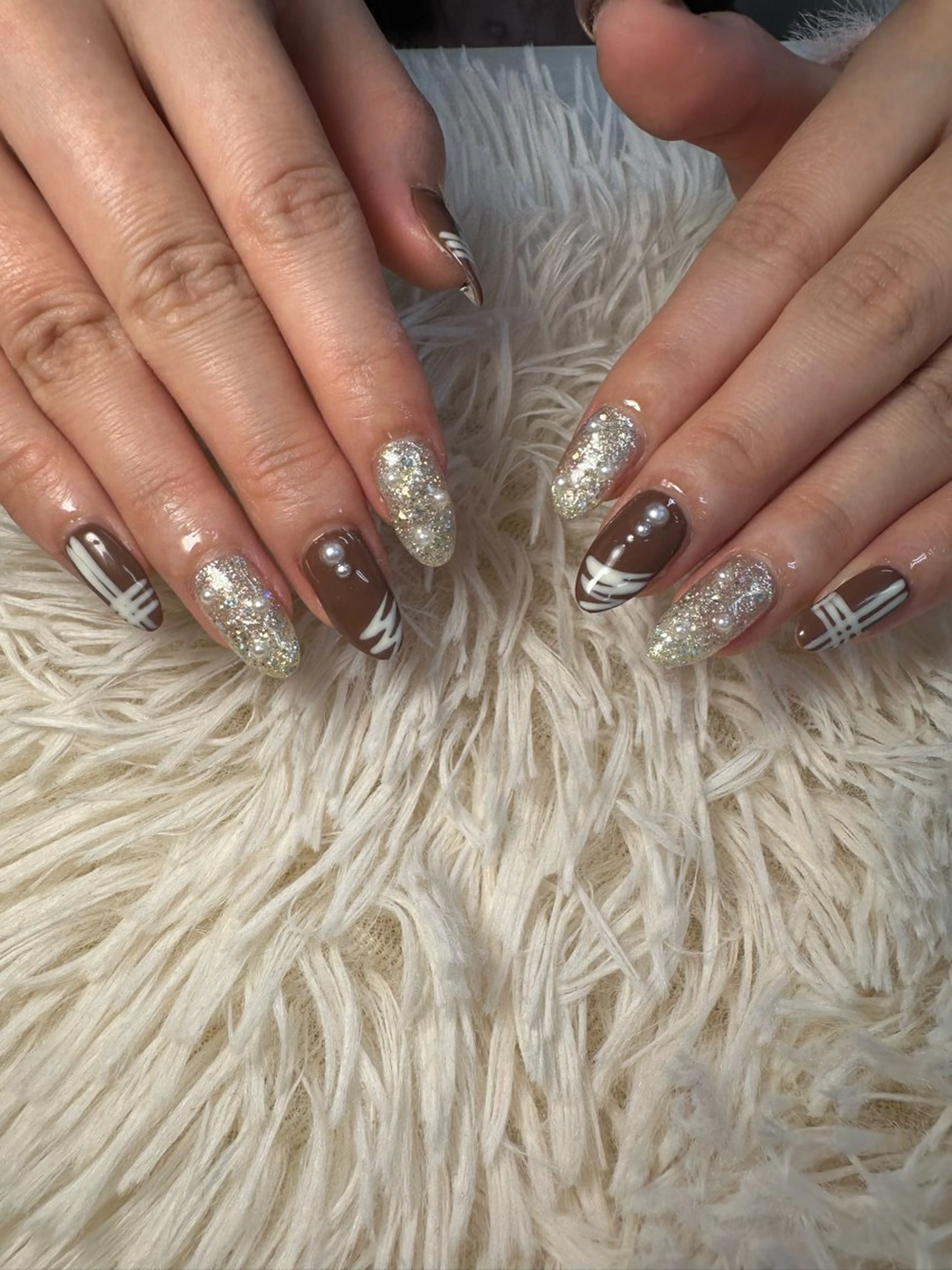 ネイル バレンタイン ハンドネイル MOE .Kのネイルデザイン