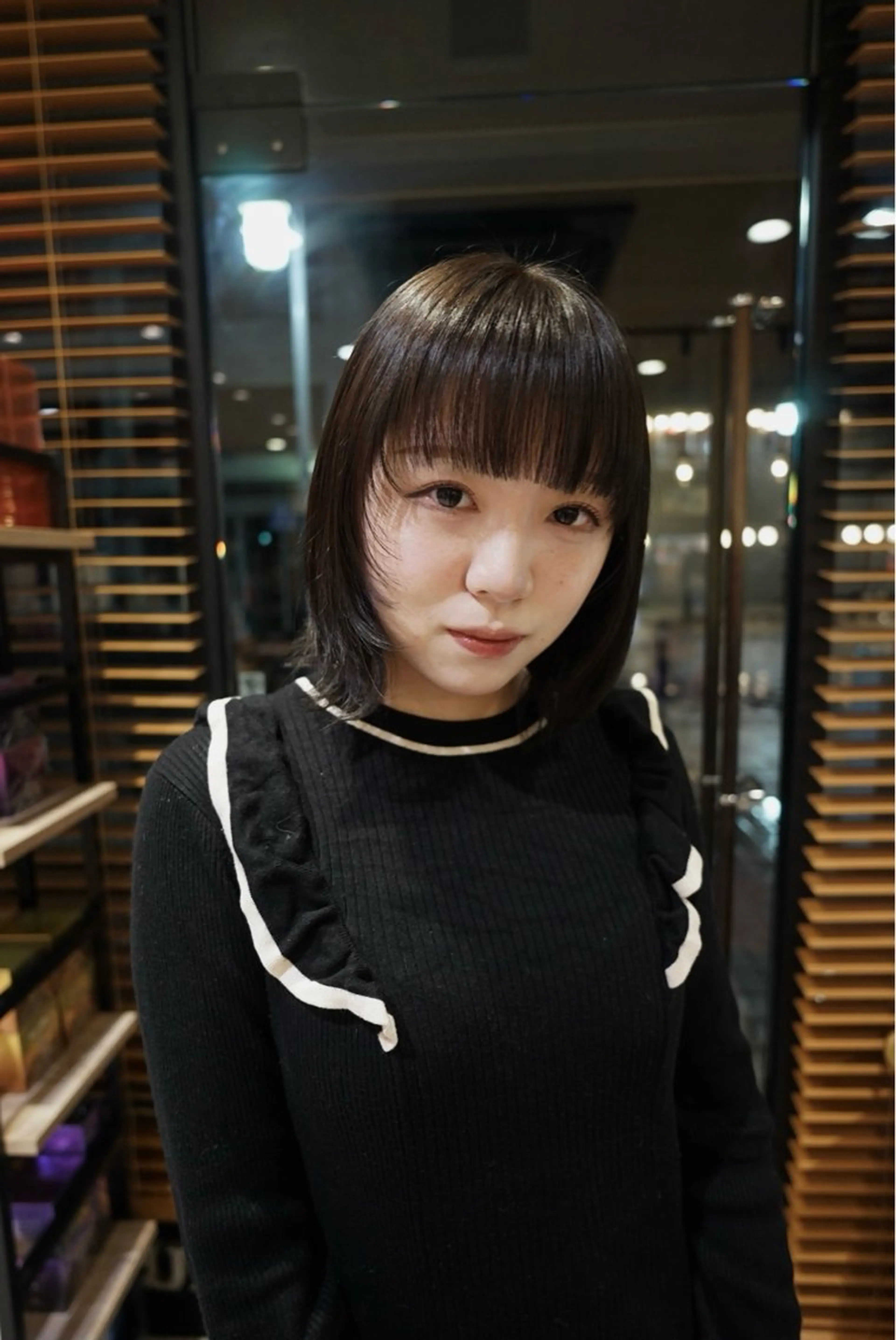 ミディアム カラー カット ヘアカラー トリートメント レイヤー/似合わせ/ yuan⟡.·のヘアスタイル