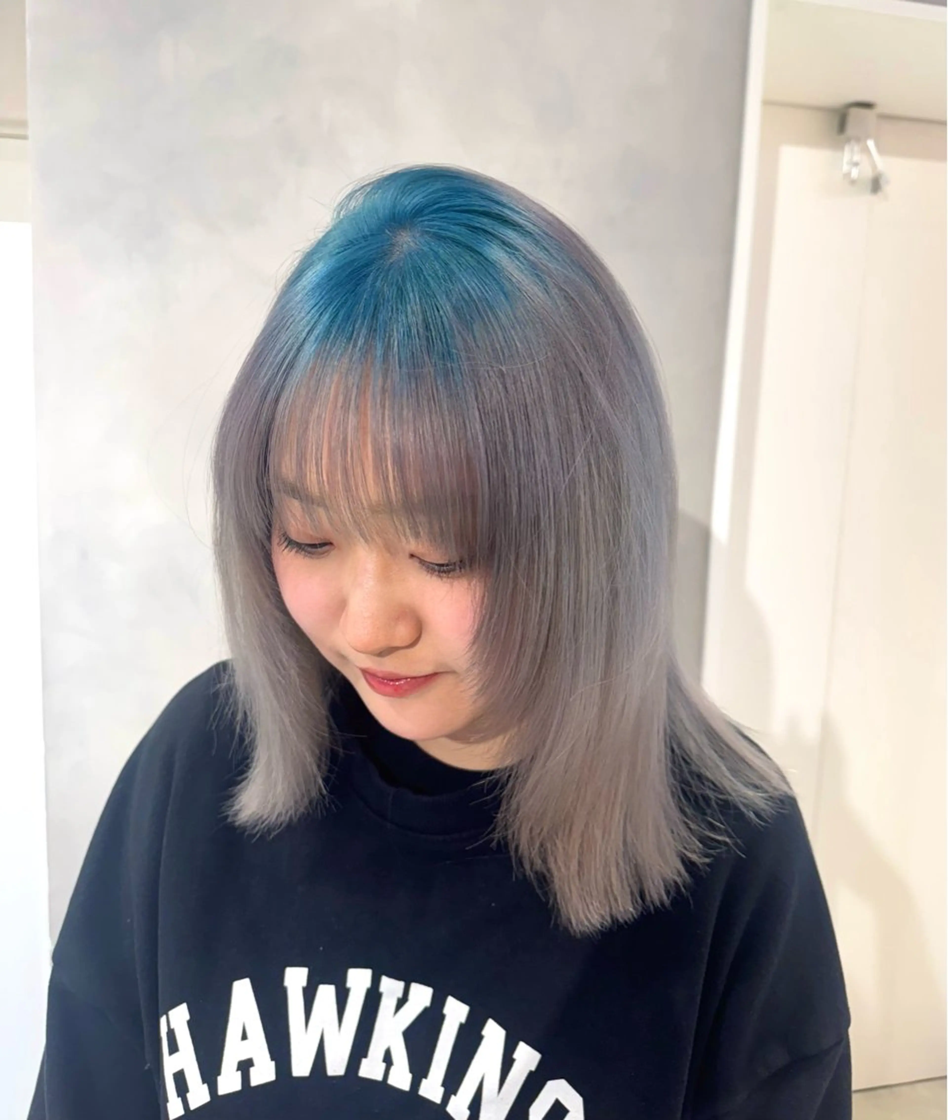 カラー ブリーチ カット ヘアカラー トリートメント 透明感カラー✨艶髪 制作🌱山根あゆみのヘアスタイル