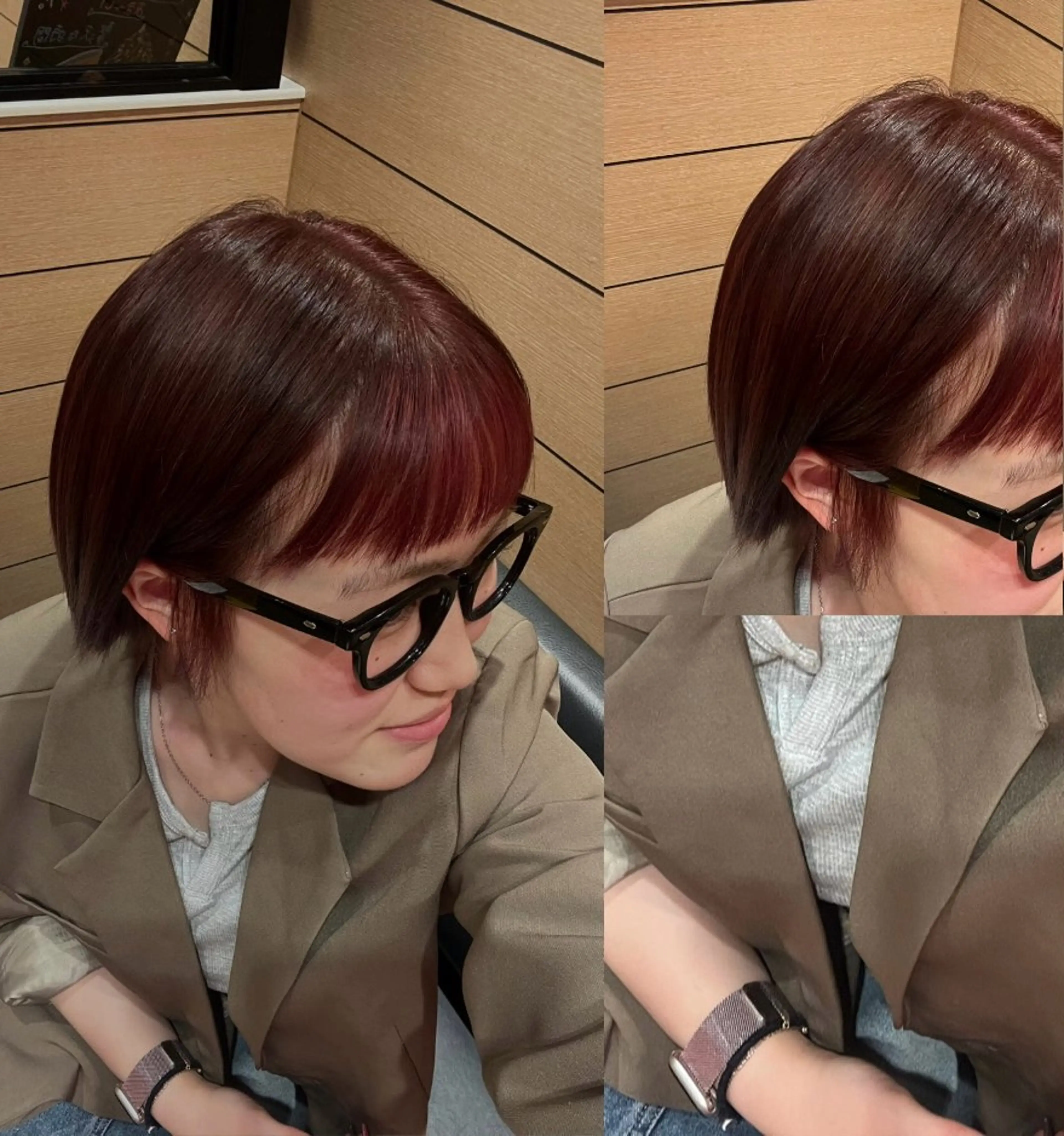 ショート 🎀みさき🎀 韓国レイヤー/ボブのヘアスタイル