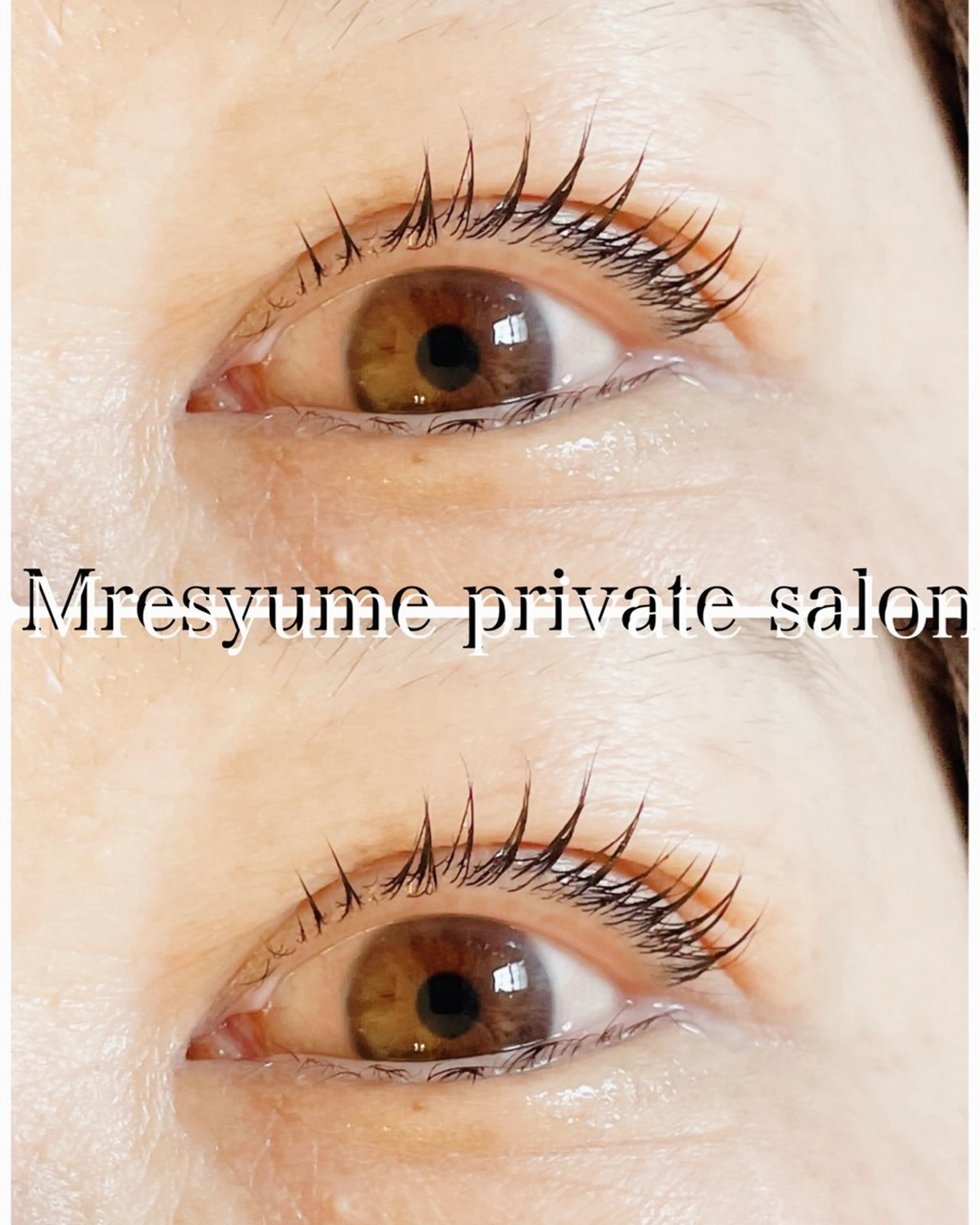 マツエク・マツパ マツパ Mresyume MAYUのマツエク・マツパデザイン