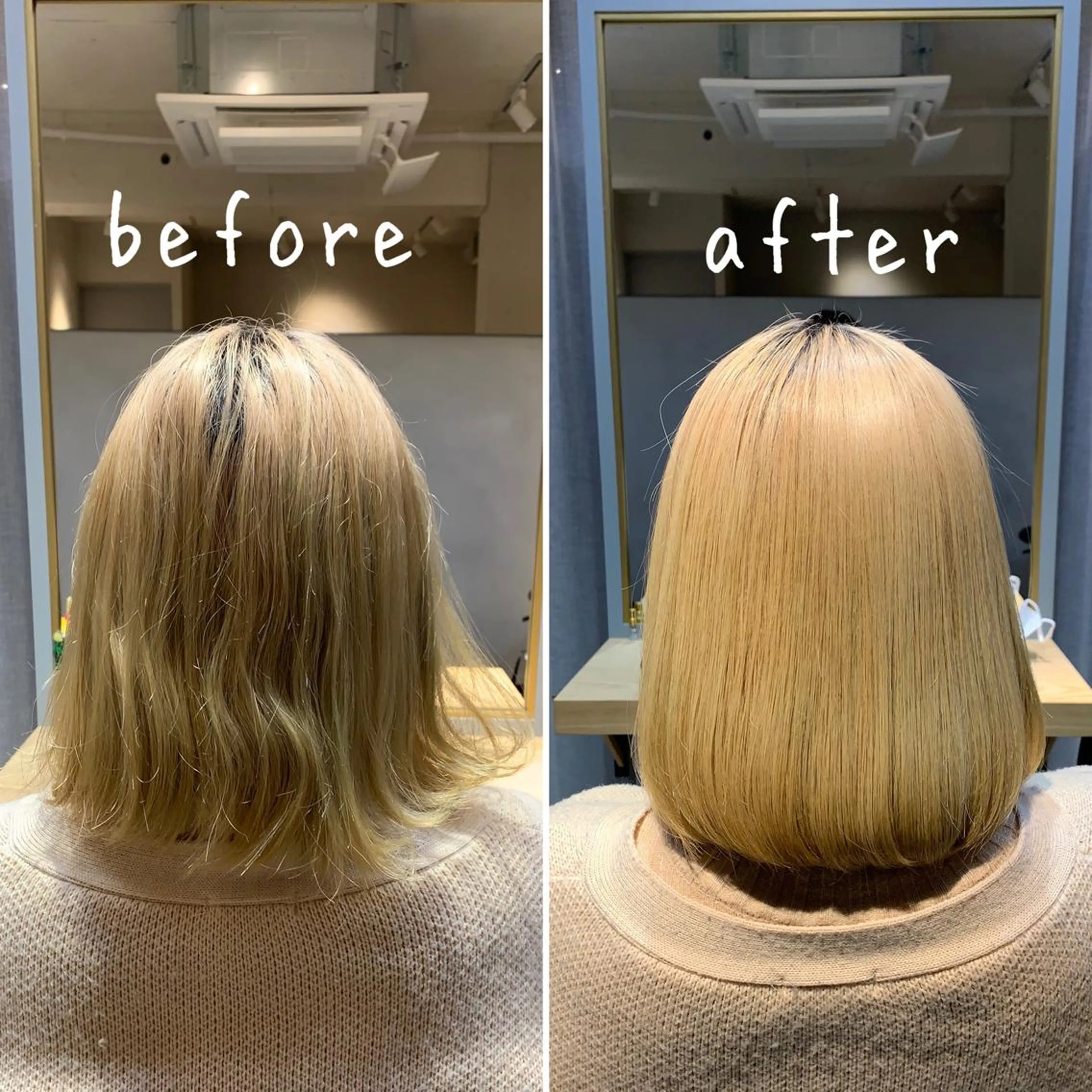 ミディアム ✨髪質改善　美髪✨ 縮毛　井上 大誠のヘアスタイル