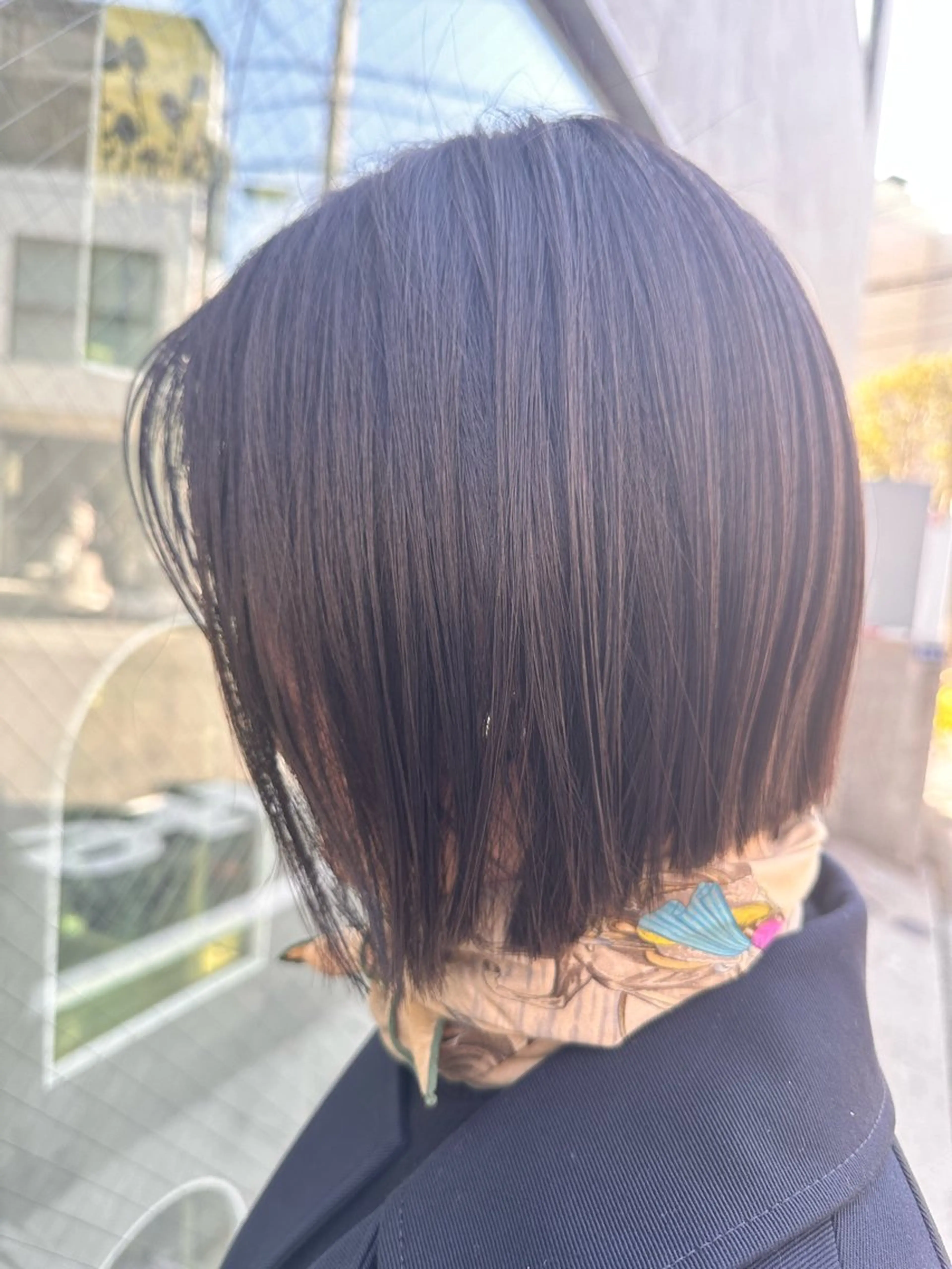 ミディアム カラー ヘアアレンジ マンツーマンサロン 髪質改善⭐︎代官山のヘアスタイル