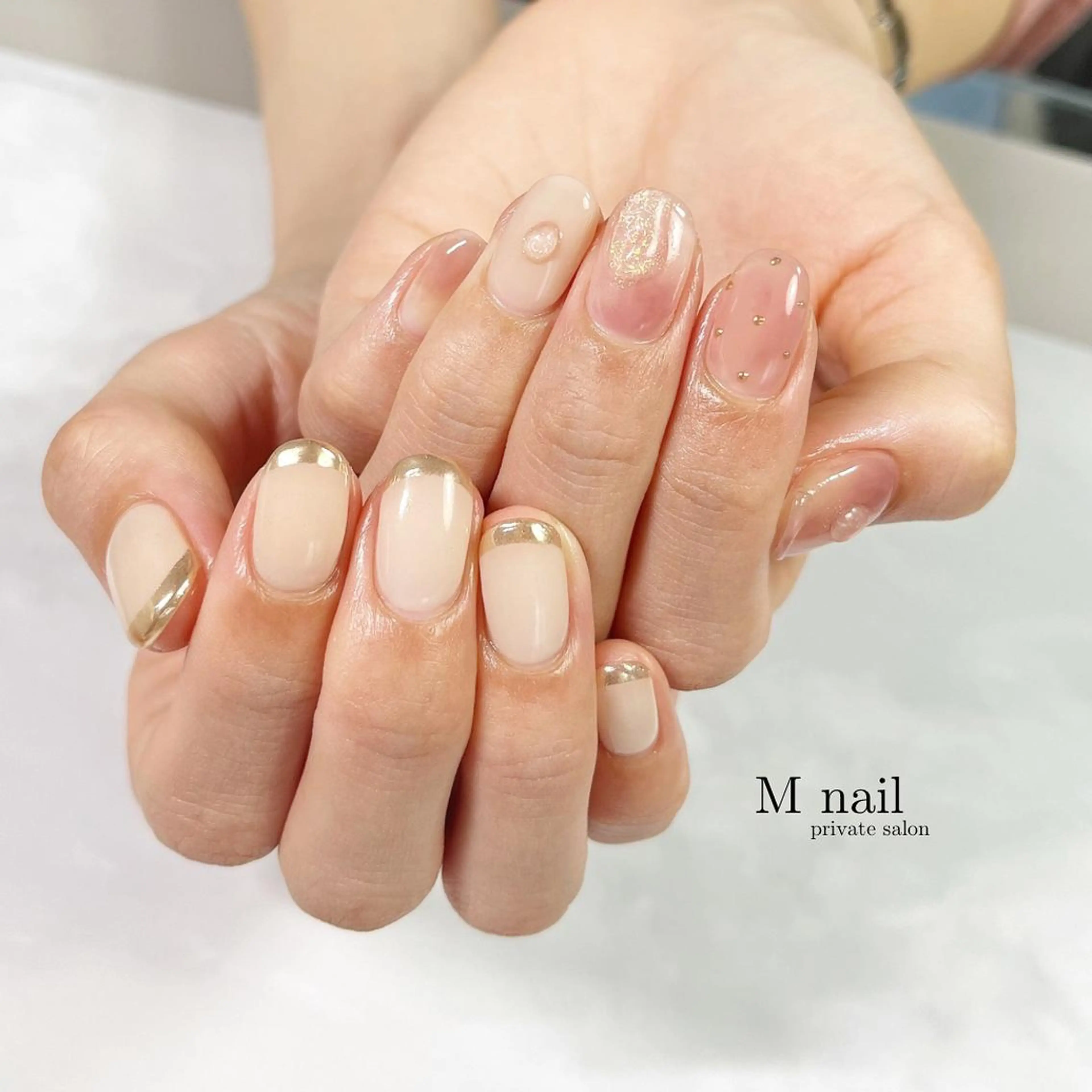 ネイル ハンドネイル M nailのネイルデザイン