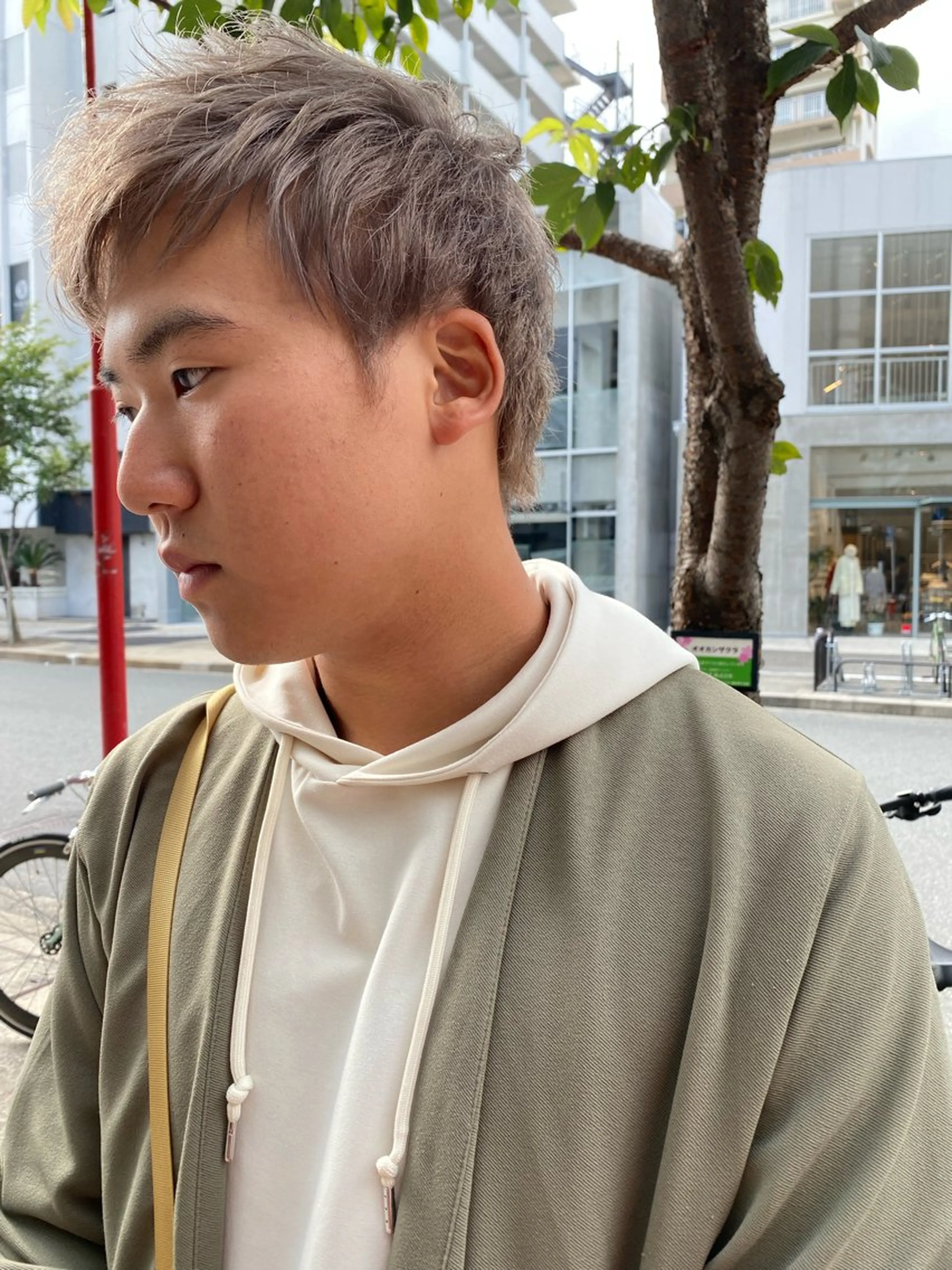 ショート ヘアカラー ヒラカホ/ ブリーチ/似合わせのヘアスタイル