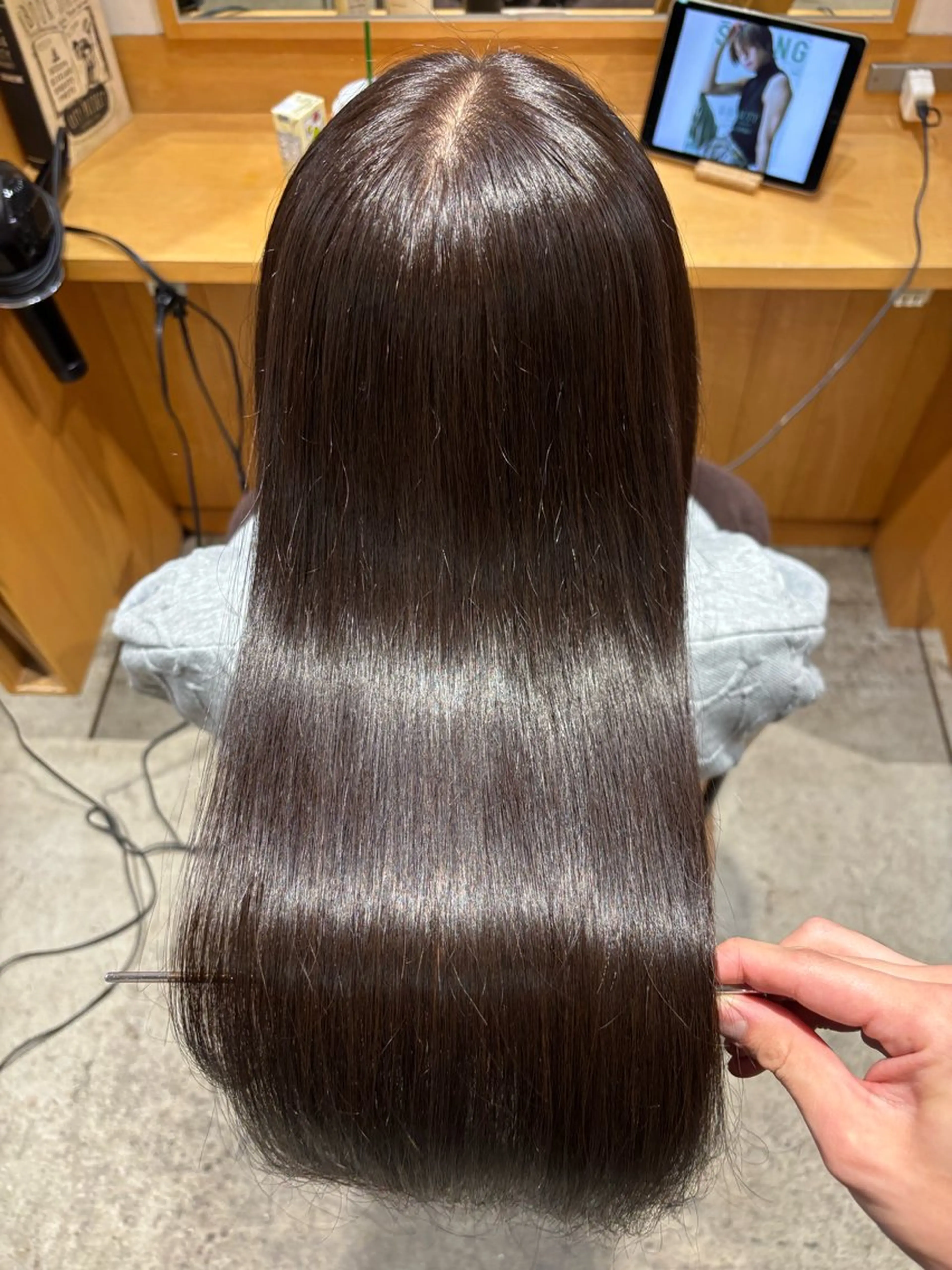 ロング カット ヘアカラー トリートメント 【Amphi Tokyo】宮原のヘアスタイル