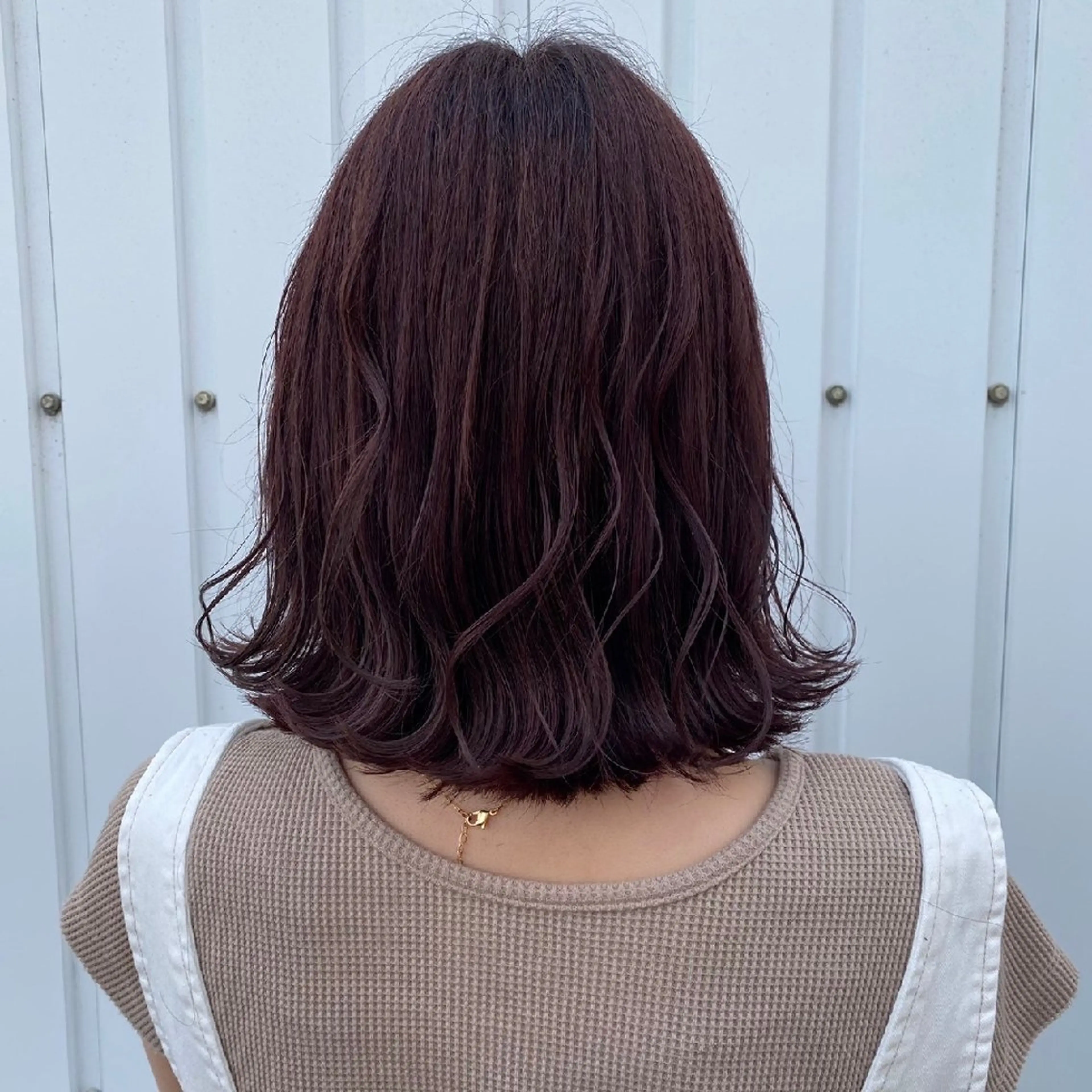 ショート カラー ブリーチ ブラウンカラー ブリーチなしカラー ピンクカラー ピンクブラウン 婦中町／4月限定無料 カットメニューありのヘアスタイル