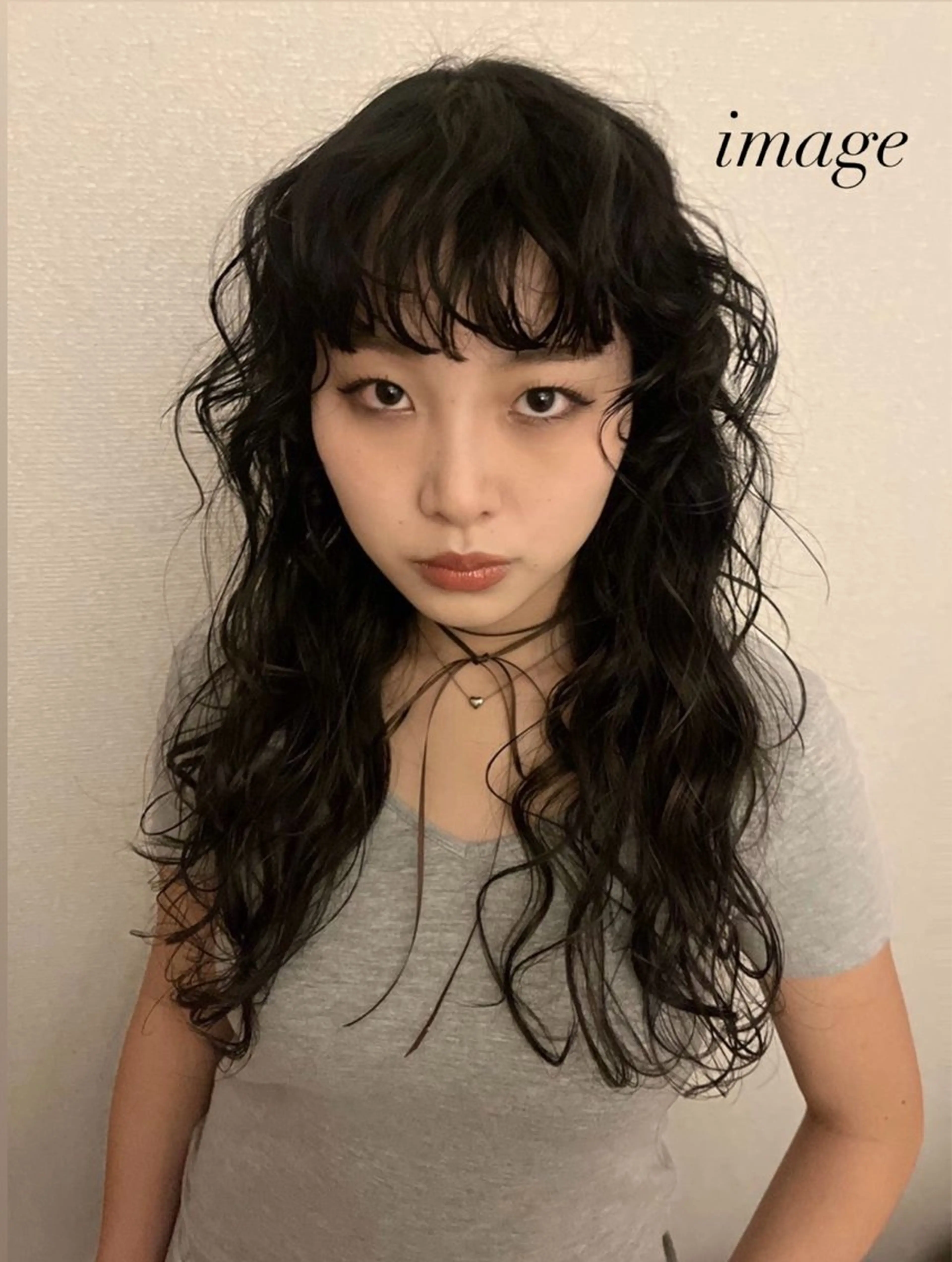 パーマ ボブ.顔周りカット カット/ユキカのヘアスタイル