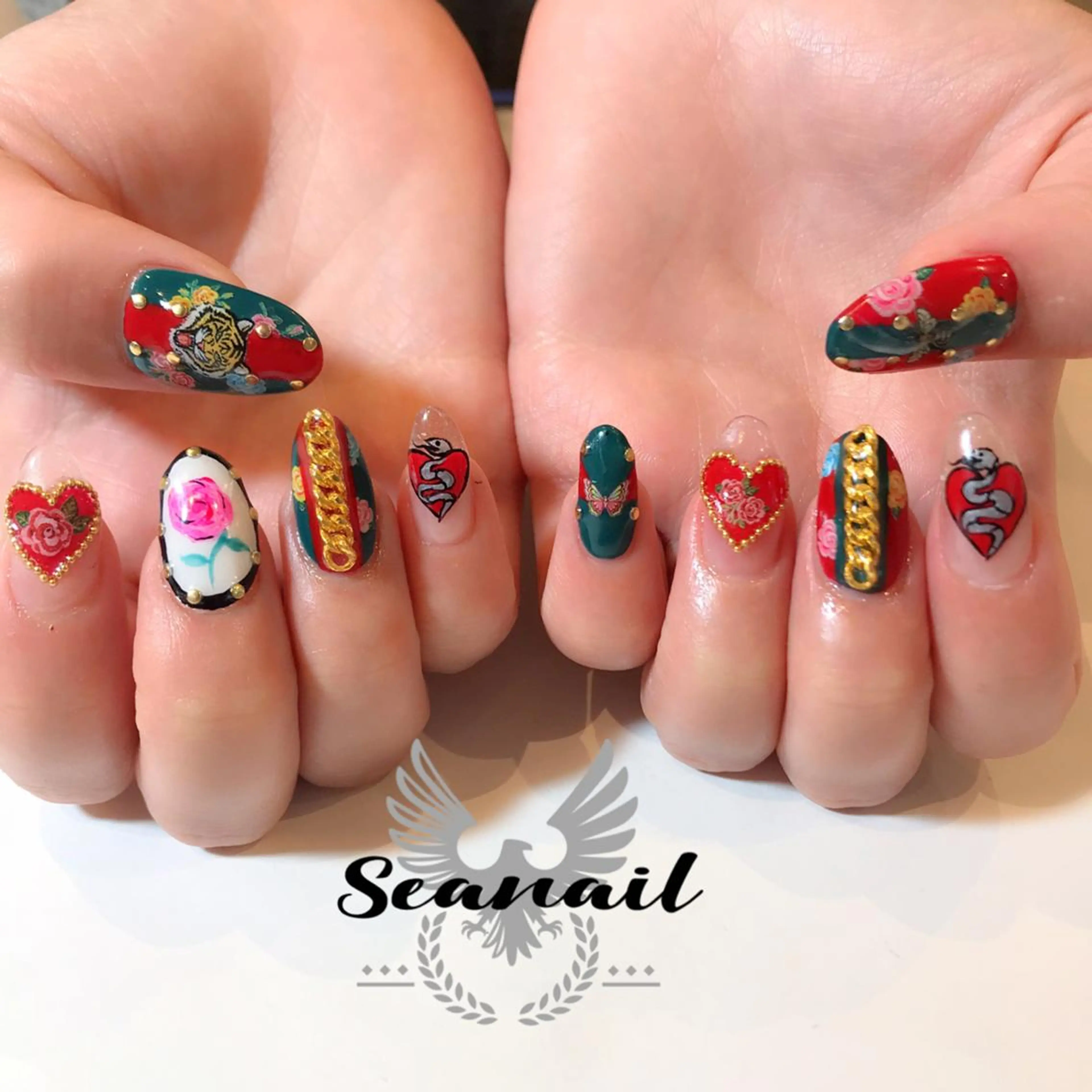 ネイル ハンドネイル 小尾 栞のネイルデザイン