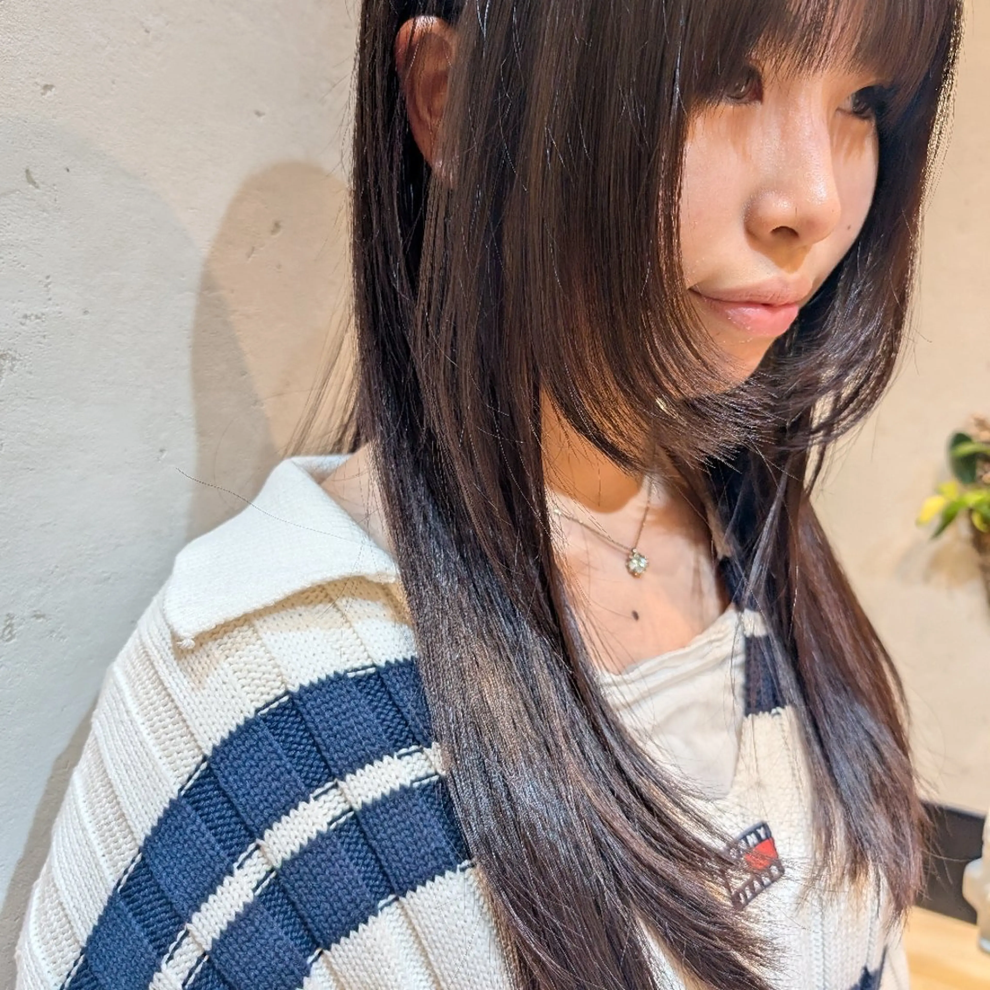 【日々を楽に✨️】前髪縮毛矯正＋クイックトリートメント🫧の写真