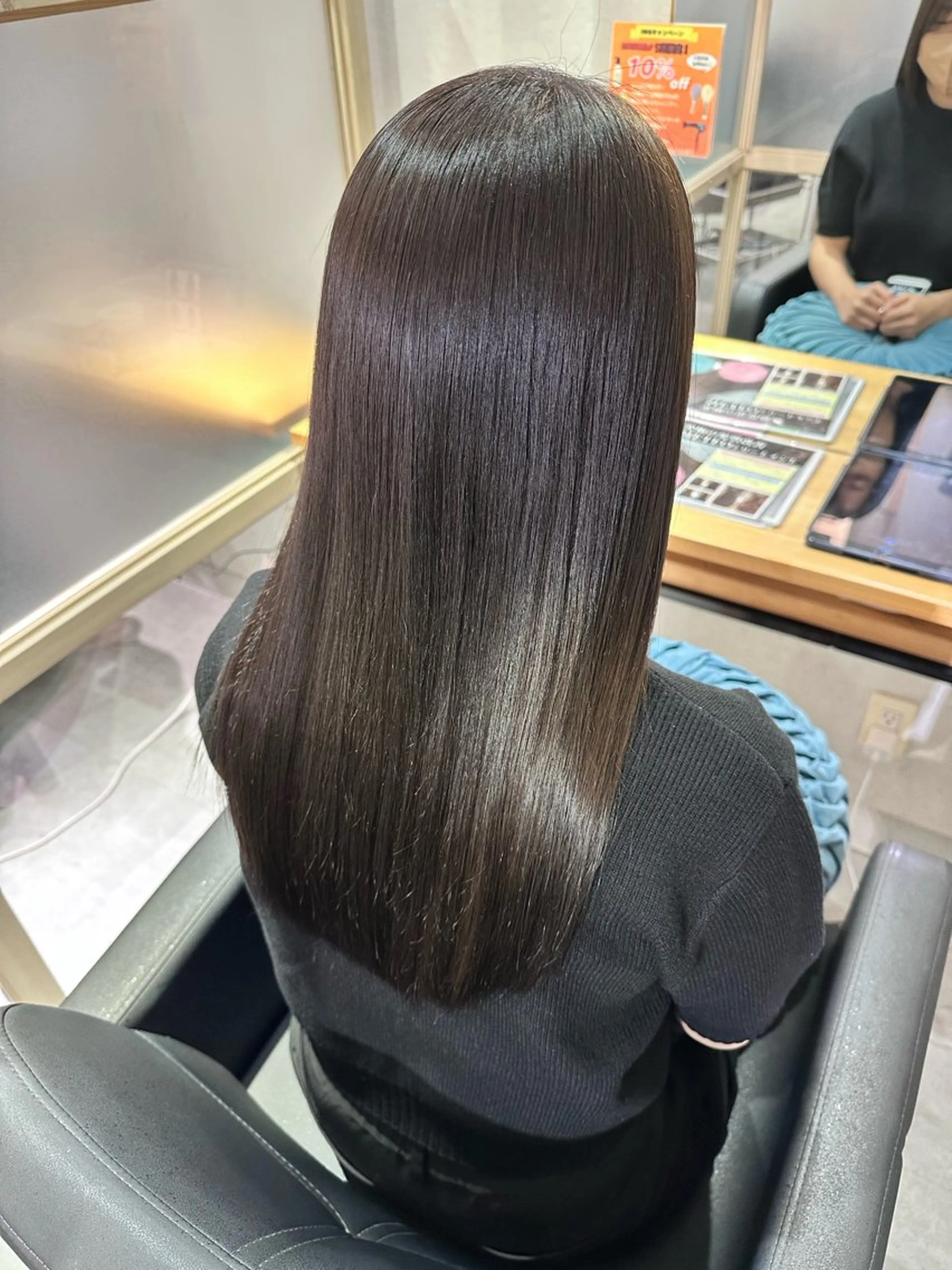 ロング ヘアカラー トリートメント ✨シルクストレート✨ 美髪髪質改善Yukiのヘアスタイル