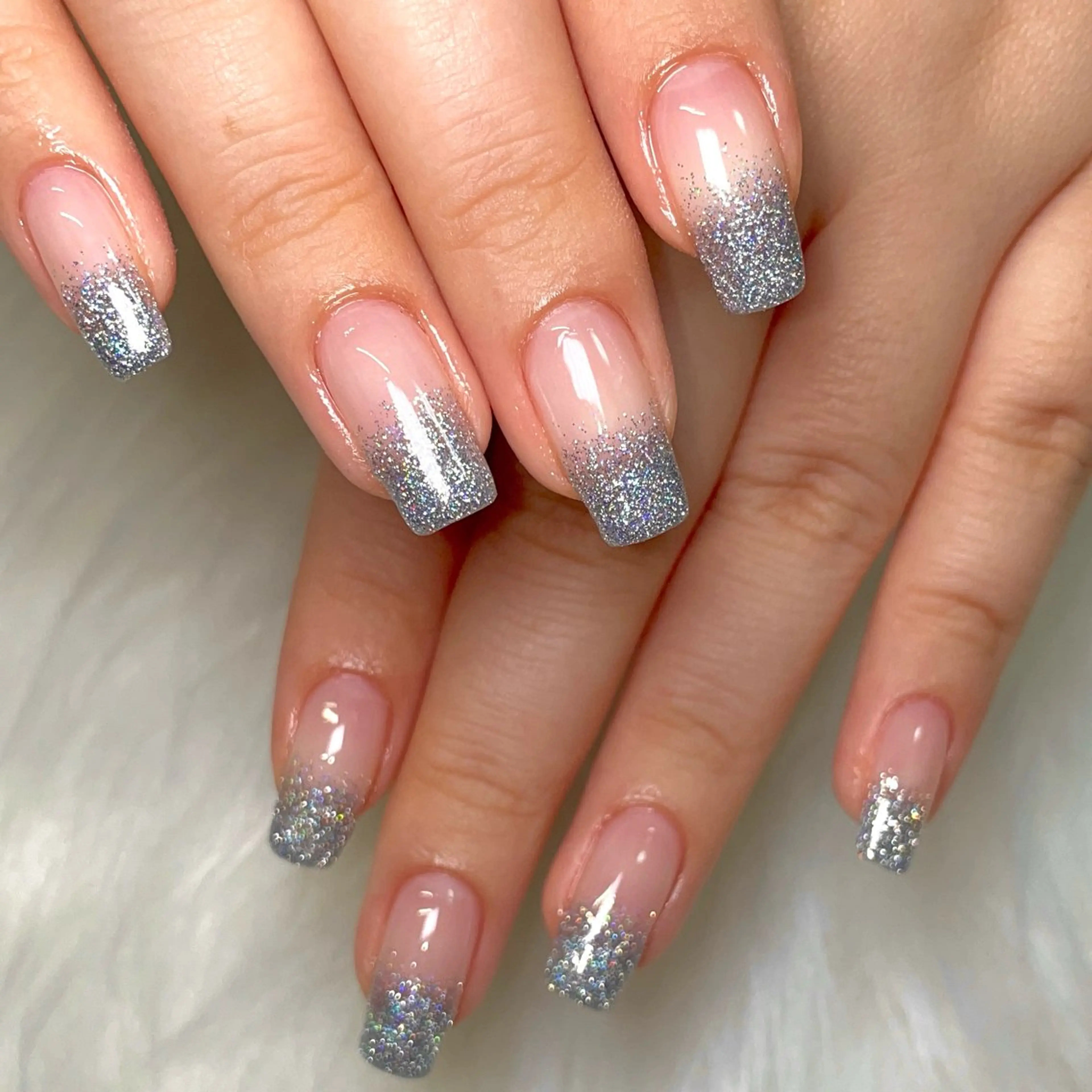 🔥minimo限定初回オフ無料‼️5000円OFF‼️オフありorなし💅🏻色混ぜ⭕️ラメグラデーションの写真