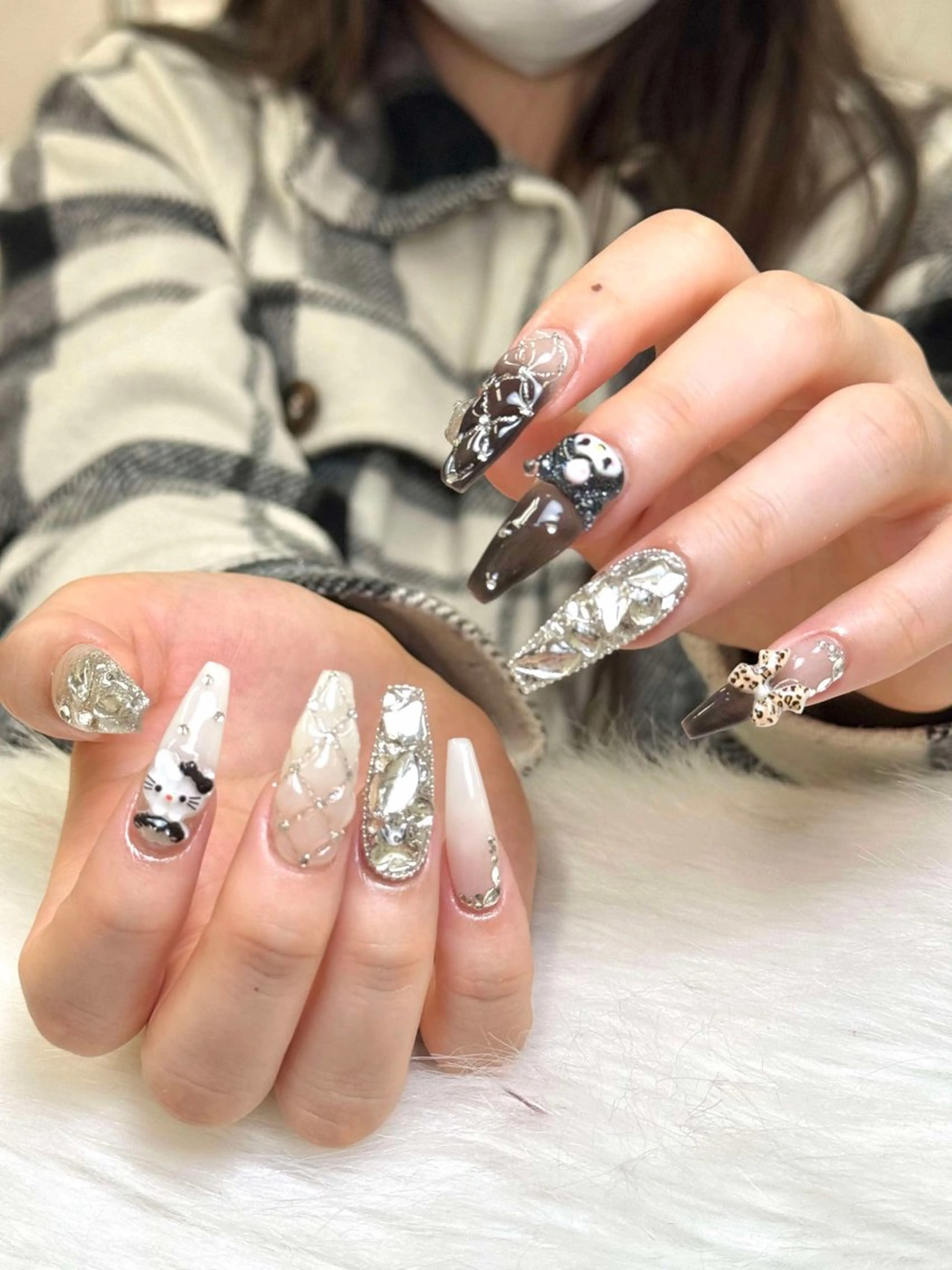 ネイル アートネイル ジェルネイル ネイルチップ Nie Nail Shinokuboのネイルデザイン