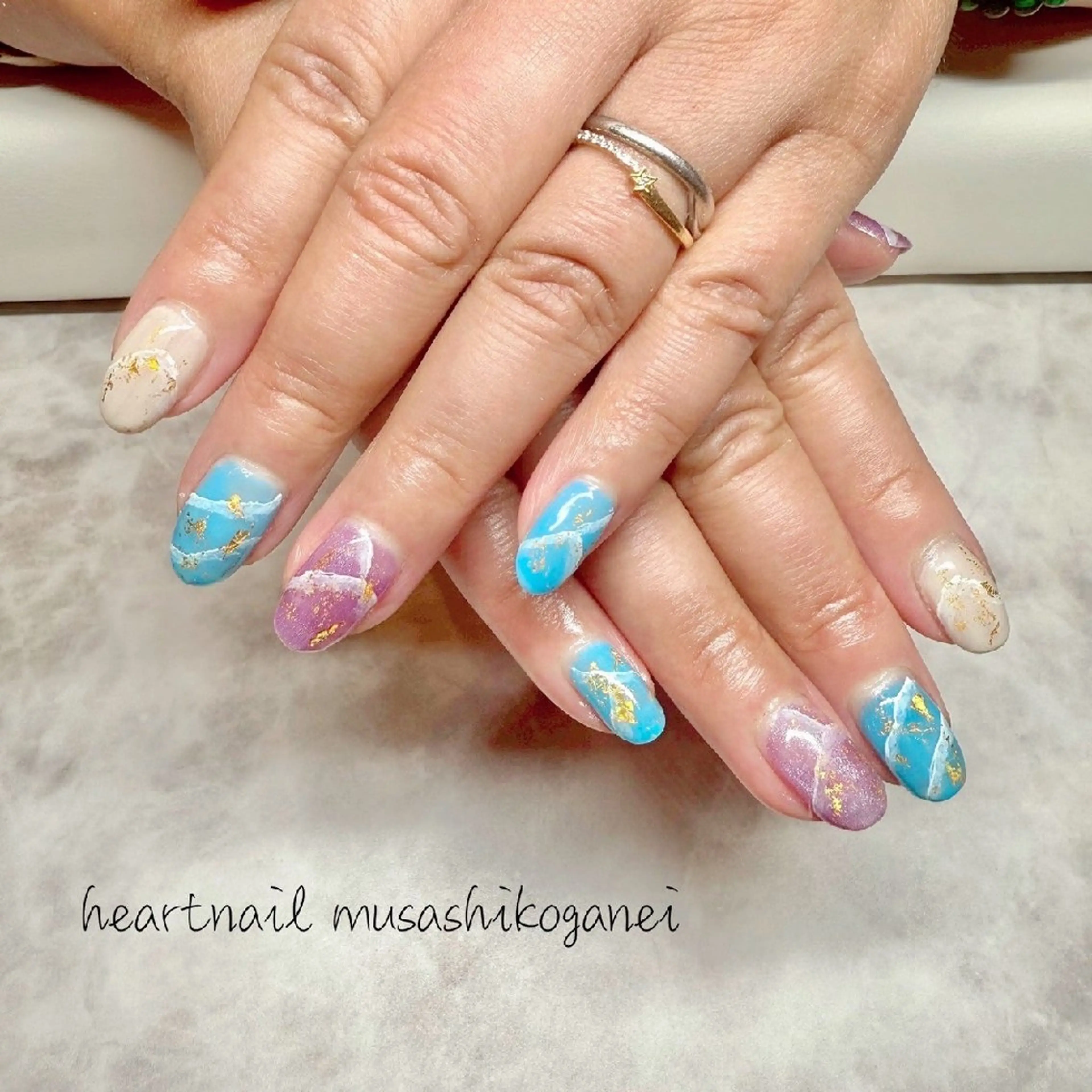 ネイル フットネイル シンプルネイル ハンドネイル 💎はあとねいる 武蔵小金井店💎のネイルデザイン