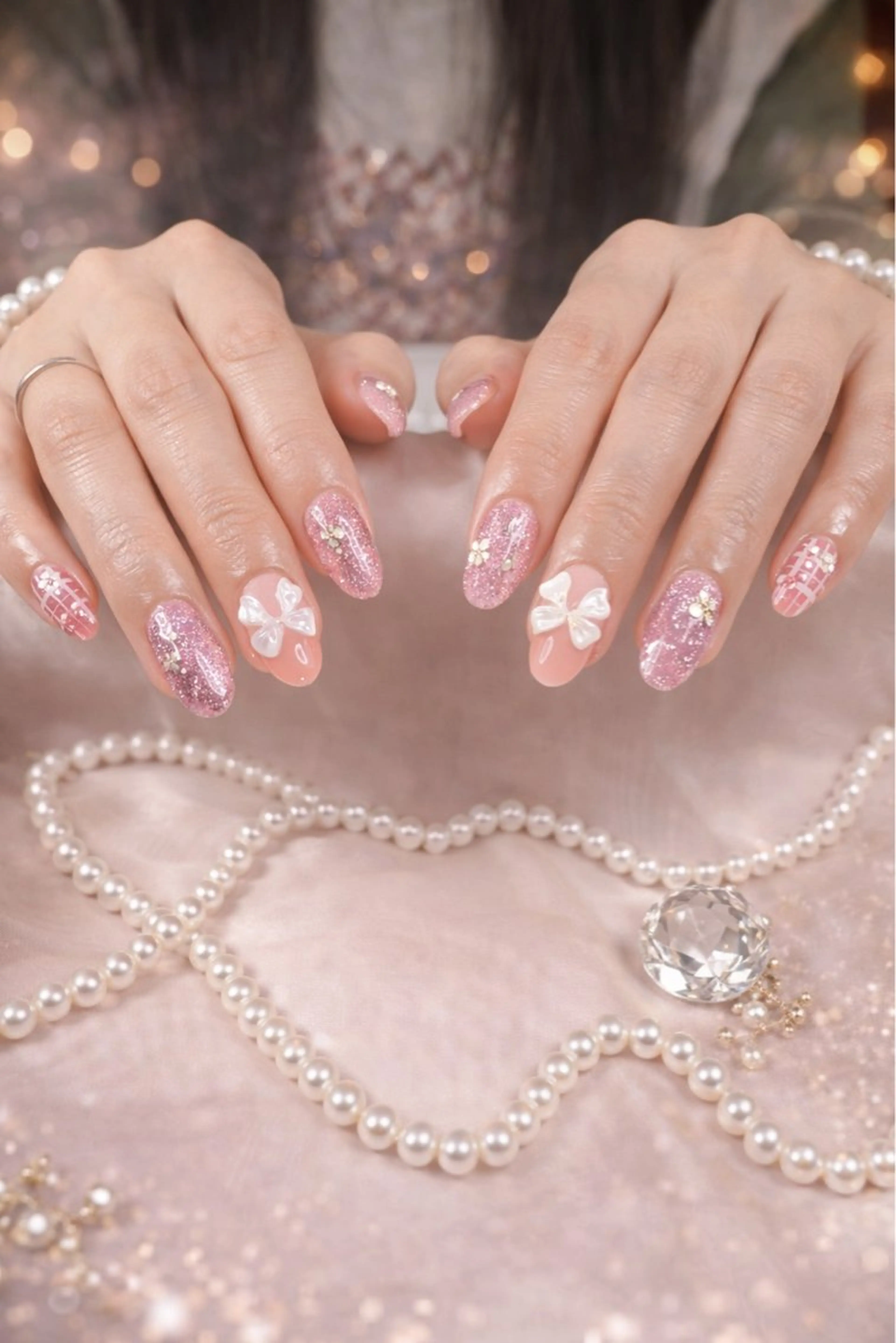 ミディアム カラー YING Nail🐶のネイルデザイン