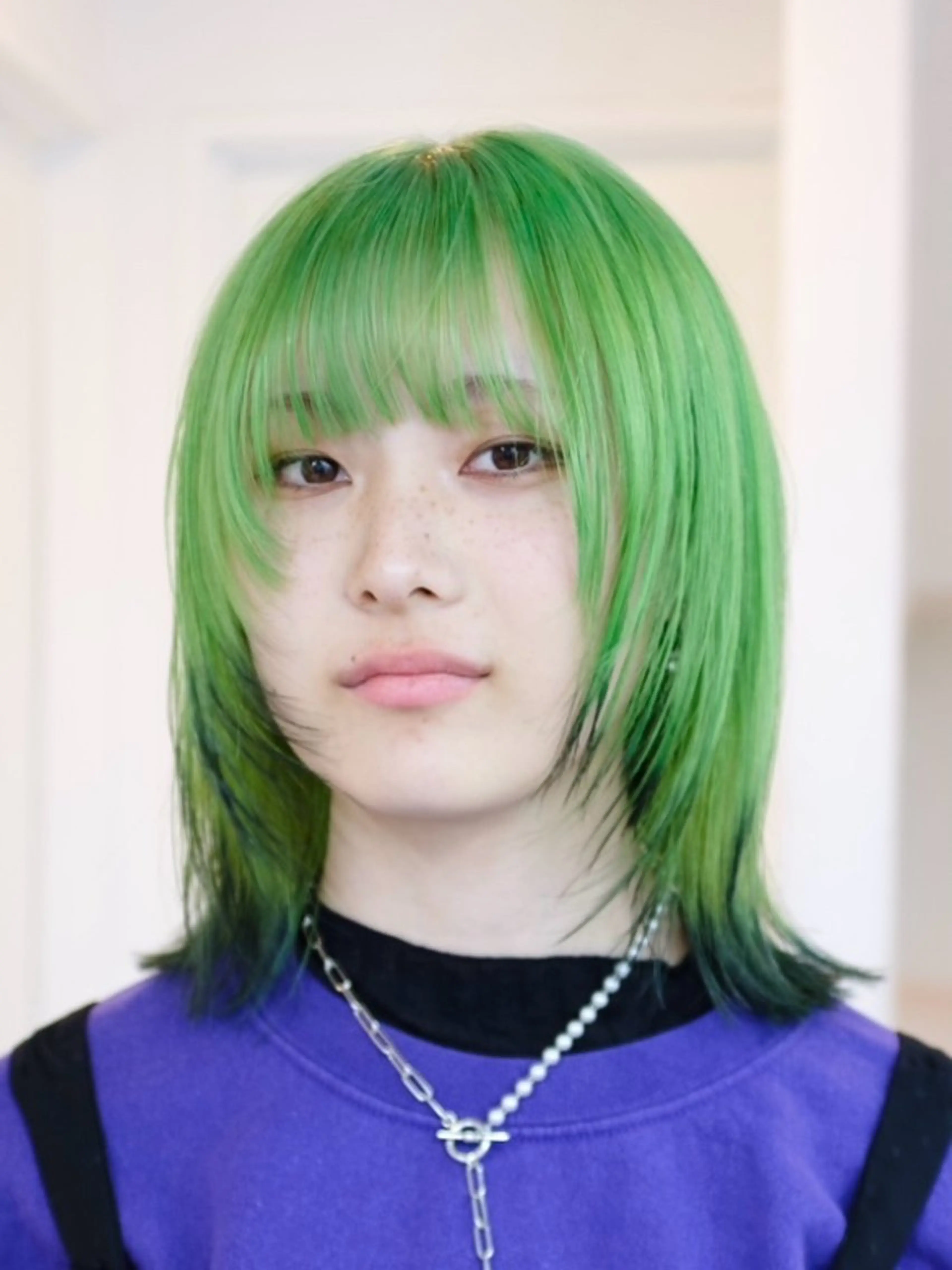 🟩超⭐︎学割👨🏻‍🎓🟩ケアダブルカラー+トリートメント　　韓国/ミニモ学割/メンズの写真