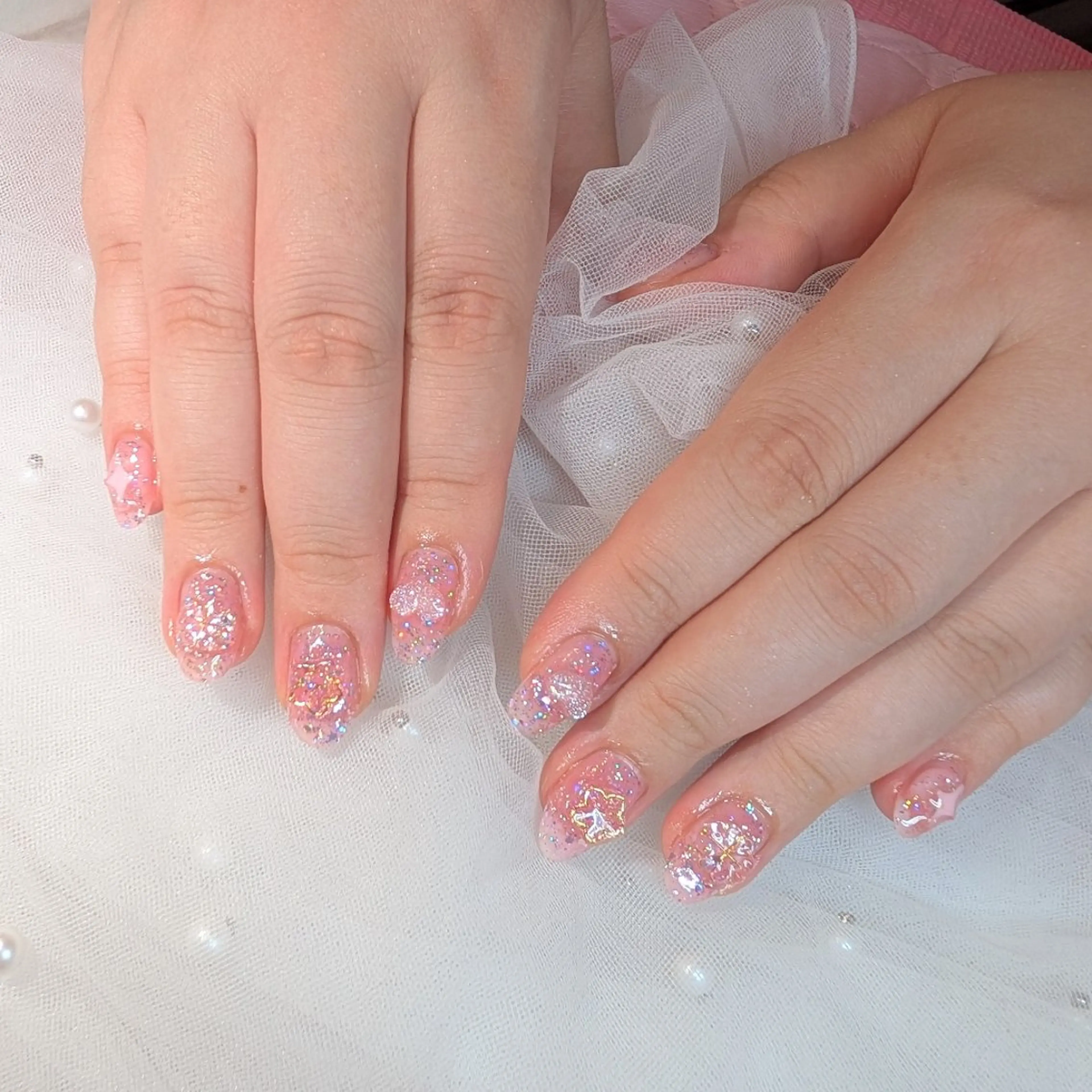 ネイル ハンドネイル PINKY♡ YUIのネイルデザイン