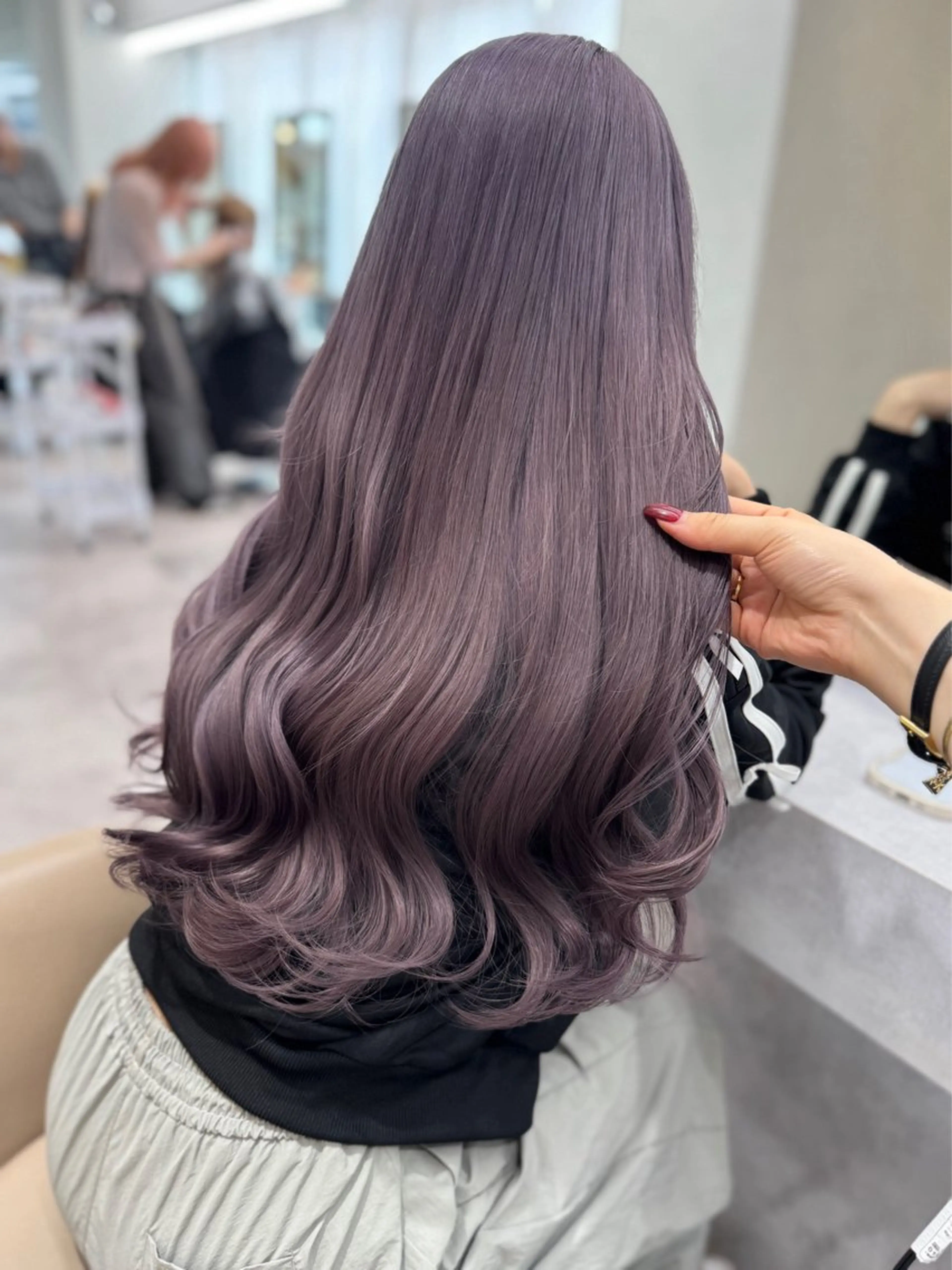 ロング カラー カット ヘアカラー トリートメント ダブルカラー🩰 CHIHIRO👒のヘアスタイル