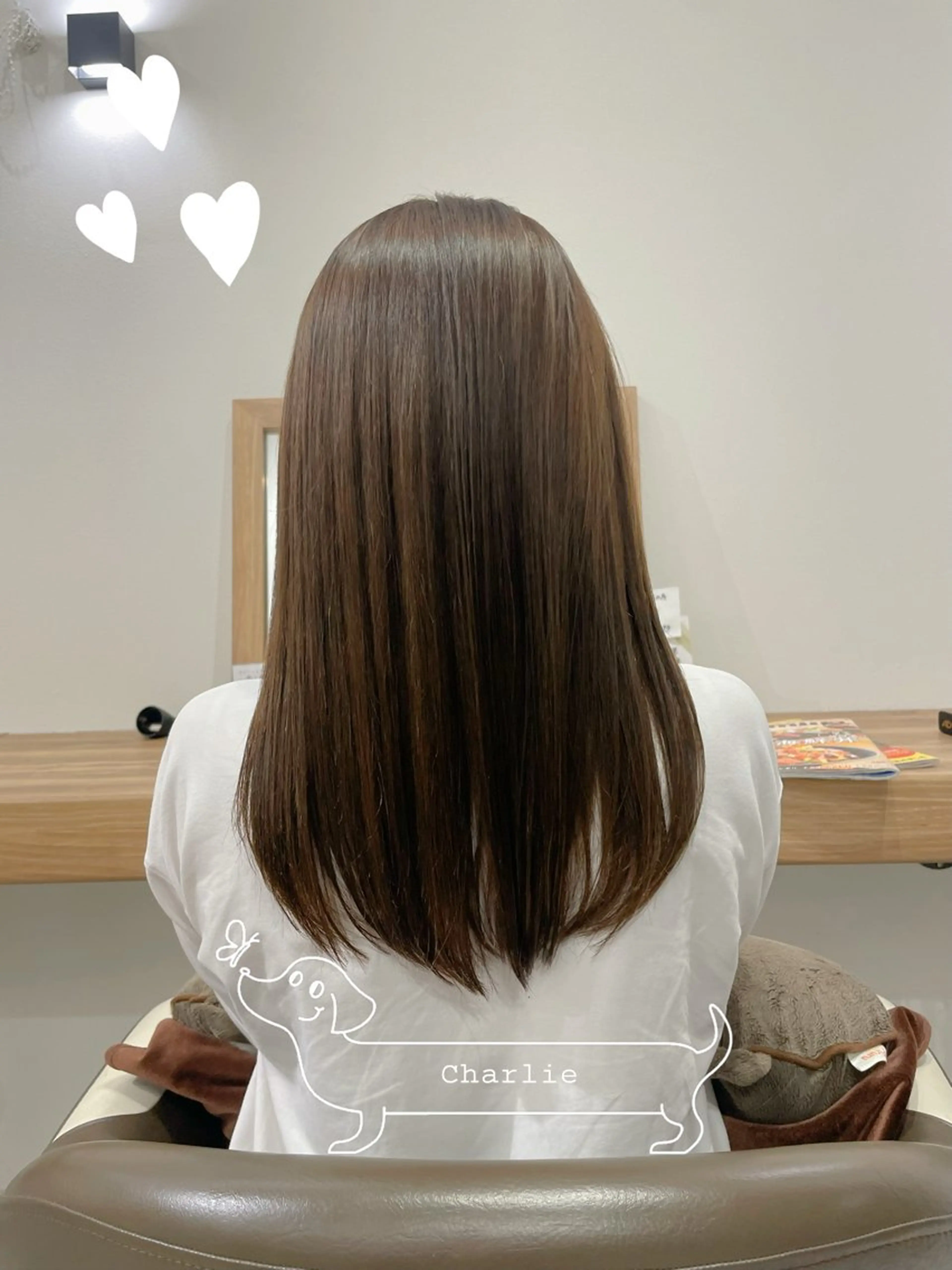 ロング カラー 山越 美裕樹のヘアスタイル