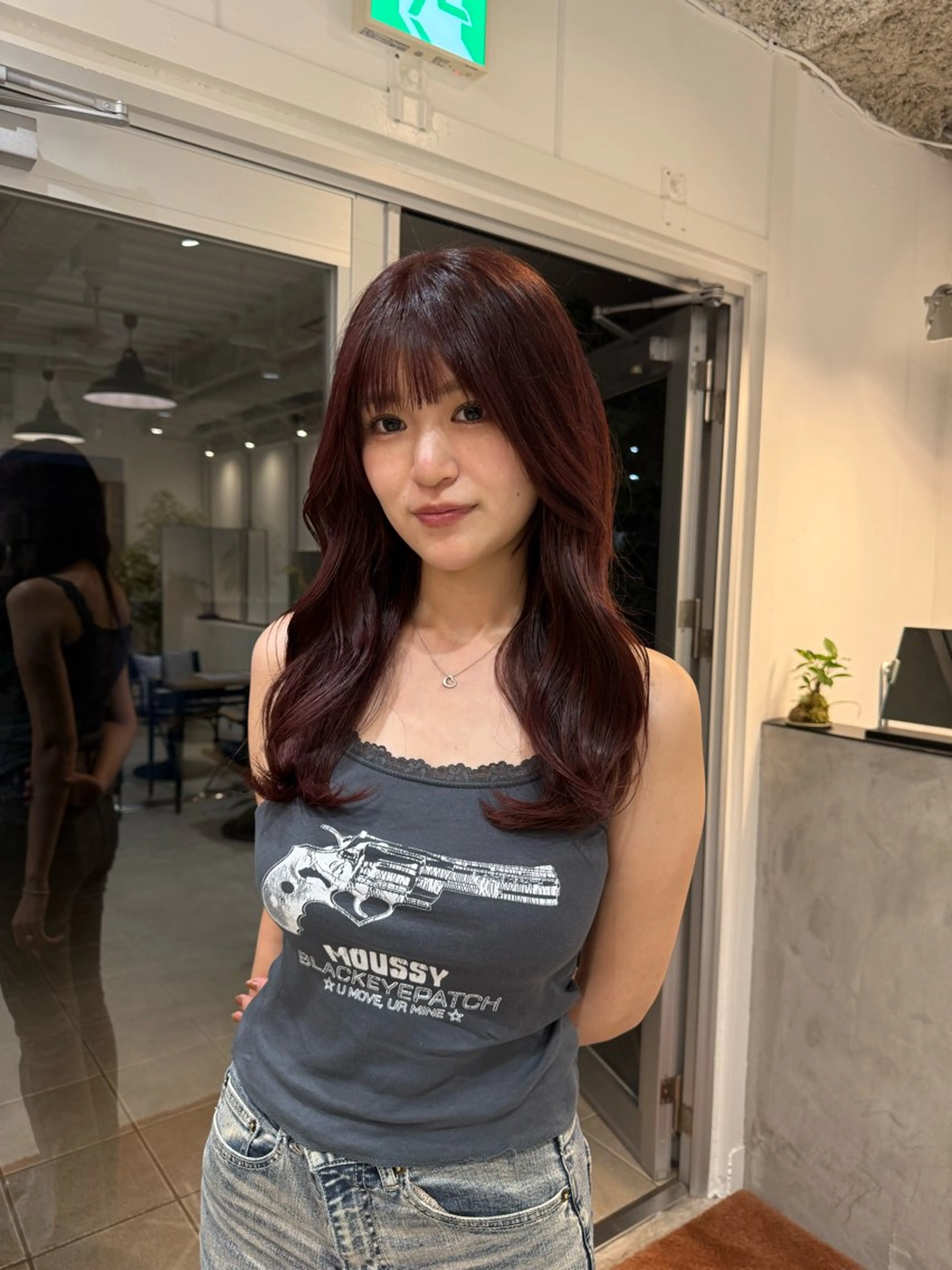 ロング ピンクラベンダー レイヤーカット 🌷KARIN/ メンズ、ショート🍃のヘアスタイル