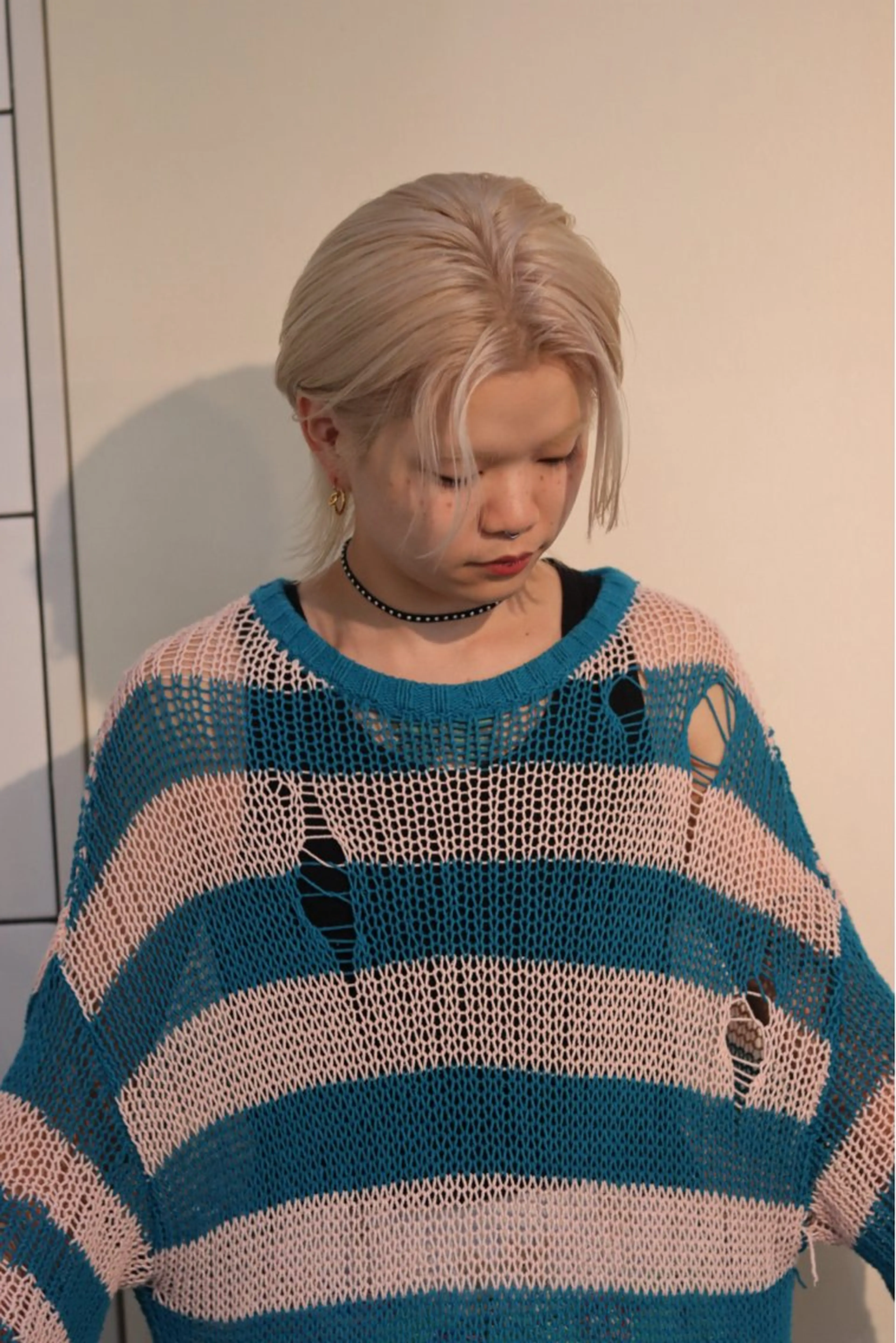 ミディアム ヘアカラー トリートメント デザインカラー/ ハイトーン/ケイジのヘアスタイル