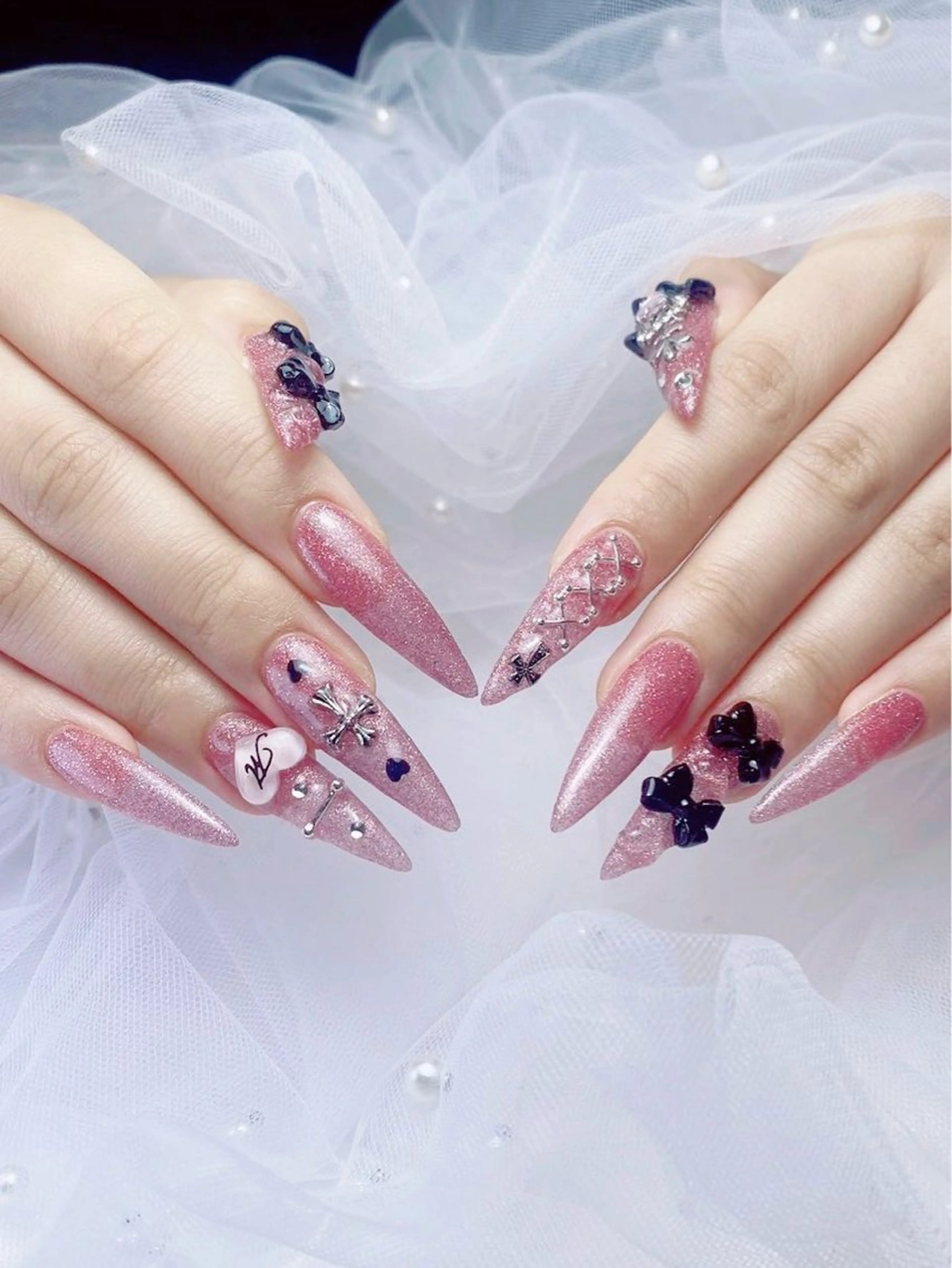 新🌟🌟🌟<チップ長さ出し>➕デザイン6本の写真