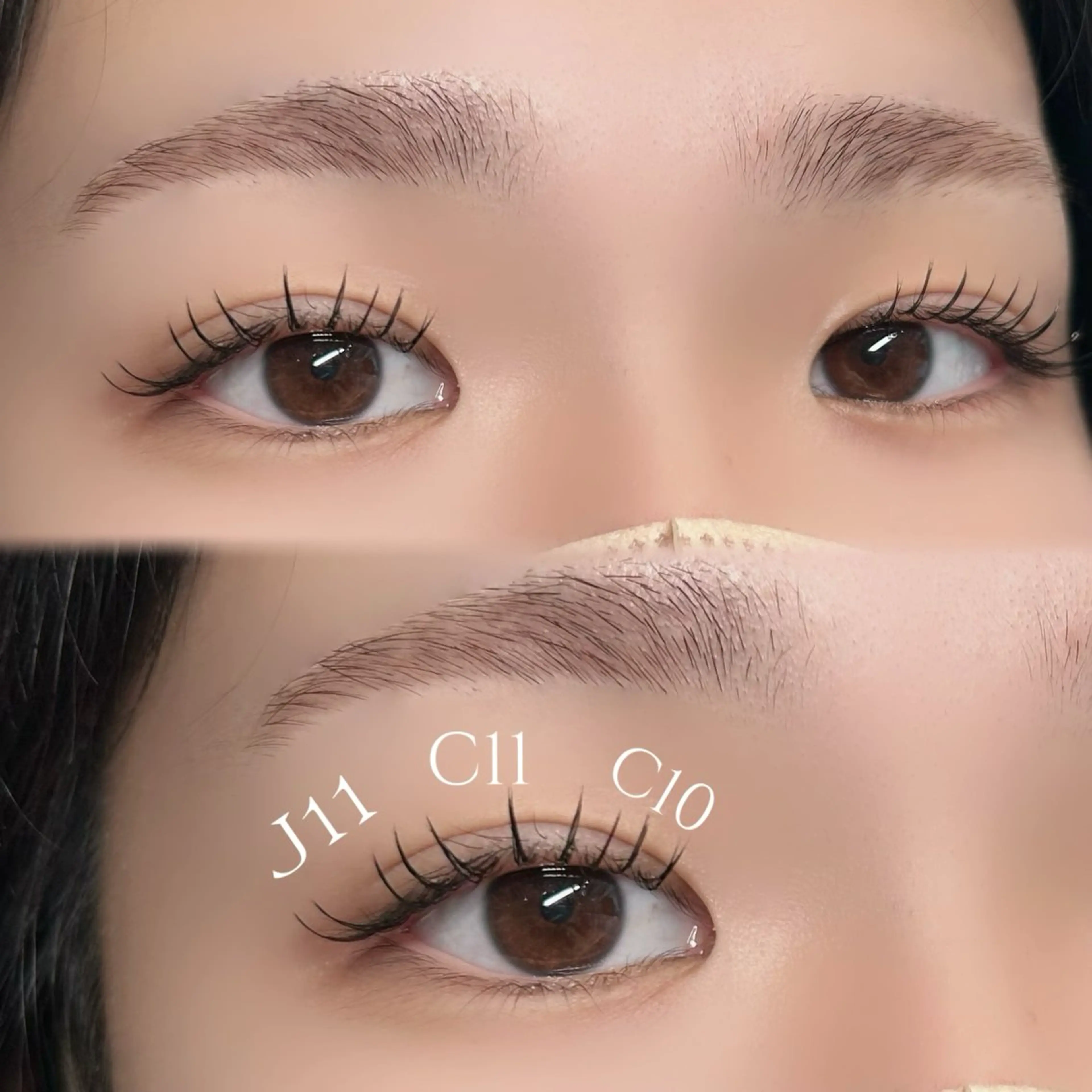 マツエク・マツパ Calm 茅ヶ崎 Ogataのマツエク・マツパデザイン