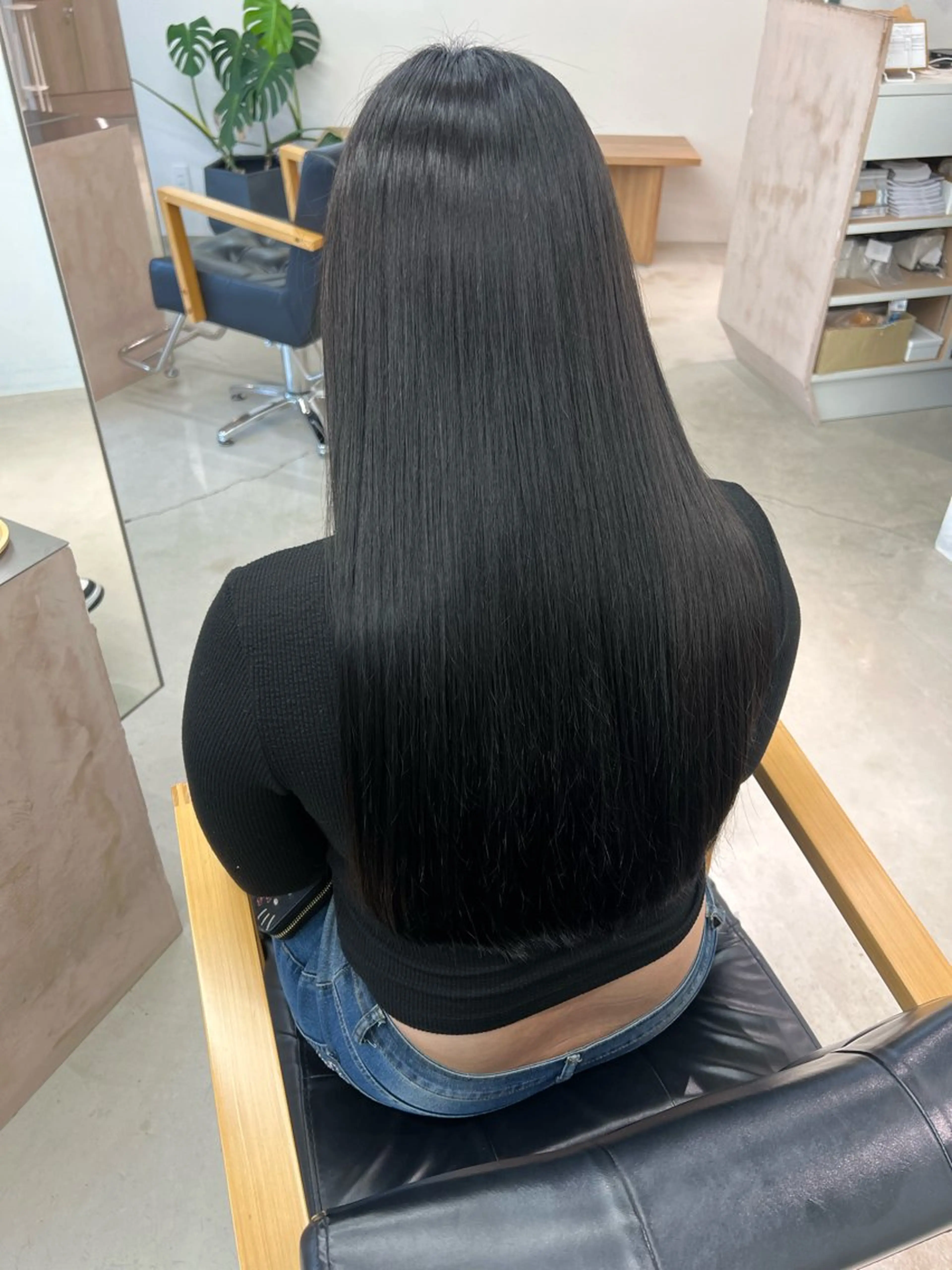 ロング 髪質改善 縮毛矯正 トリートメント vince. moekoのヘアスタイル