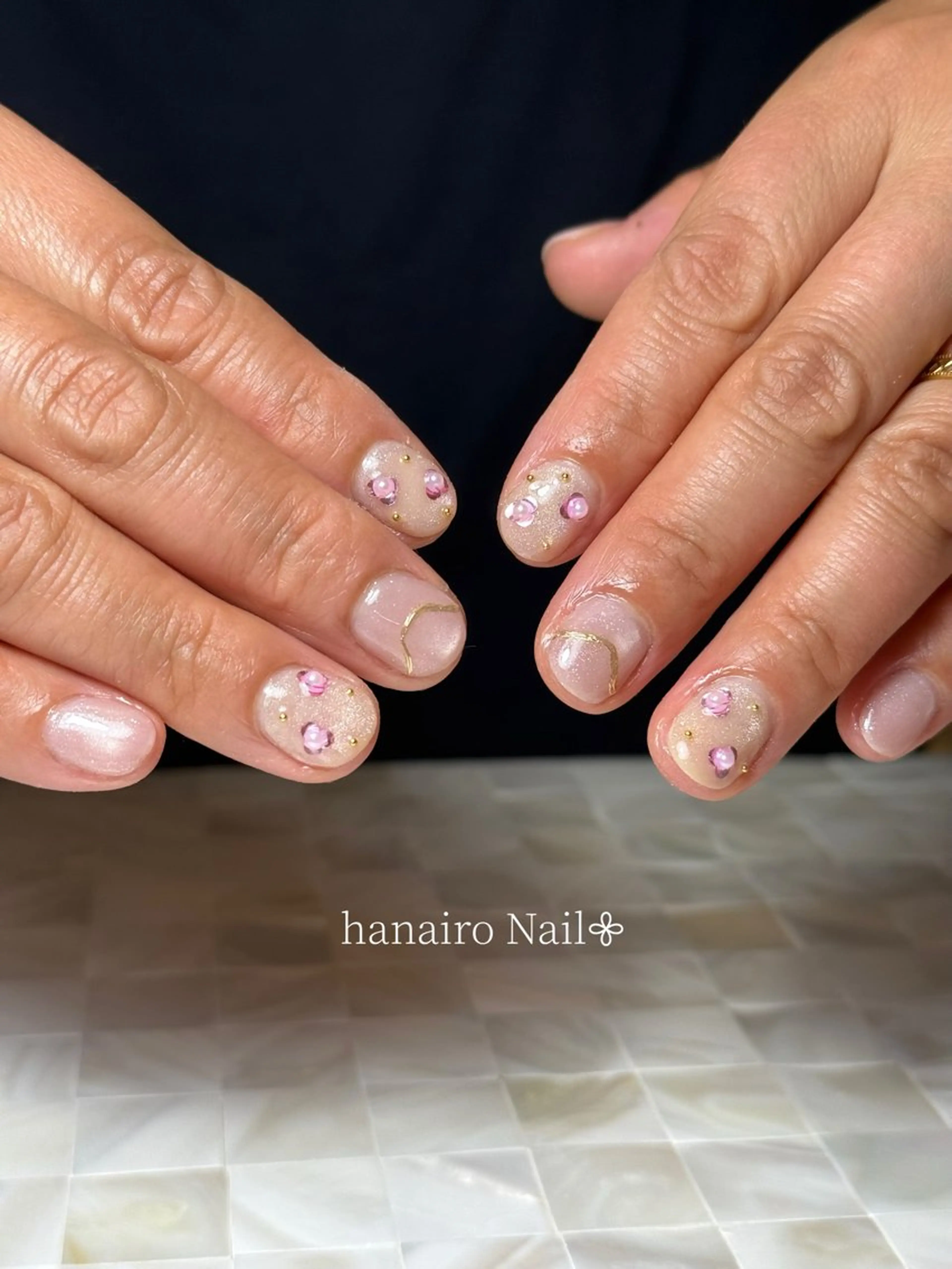 ネイル ハンドネイル hanairo Nailのネイルデザイン