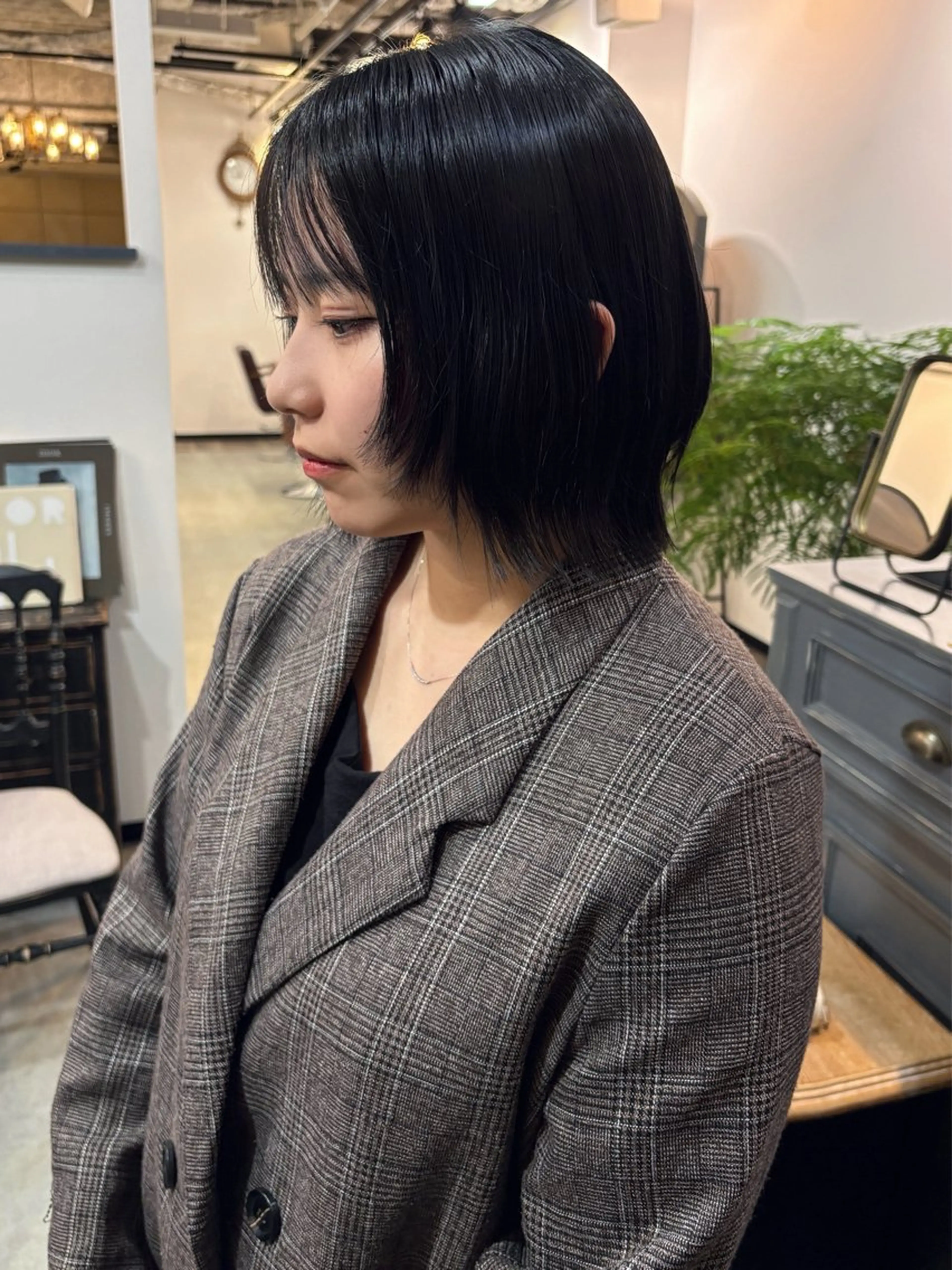 カラー 後藤 未奈のヘアスタイル