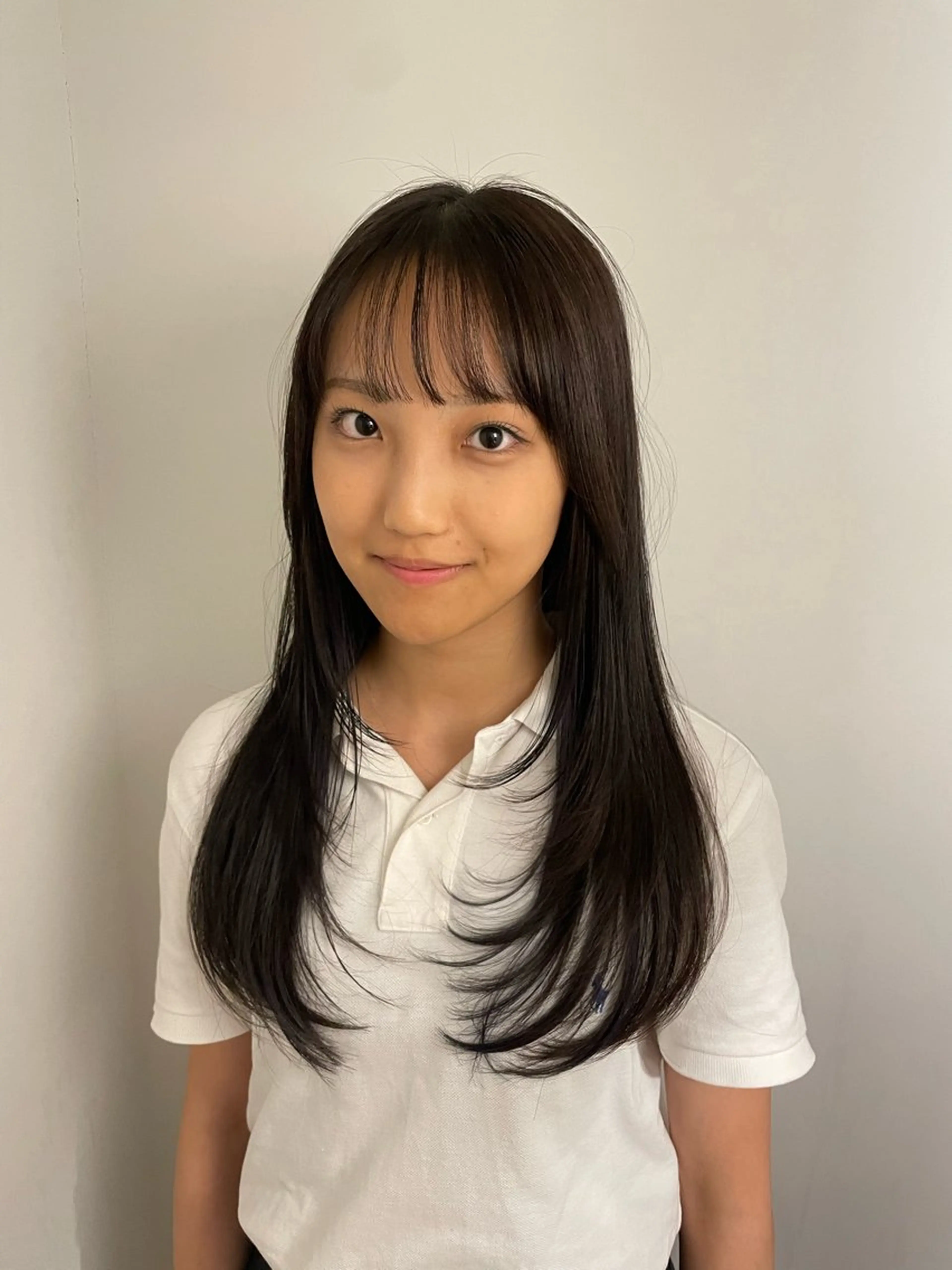 ロング レイヤーカット シャギー yu-kaハッシュ カット/韓国レイヤーのヘアスタイル