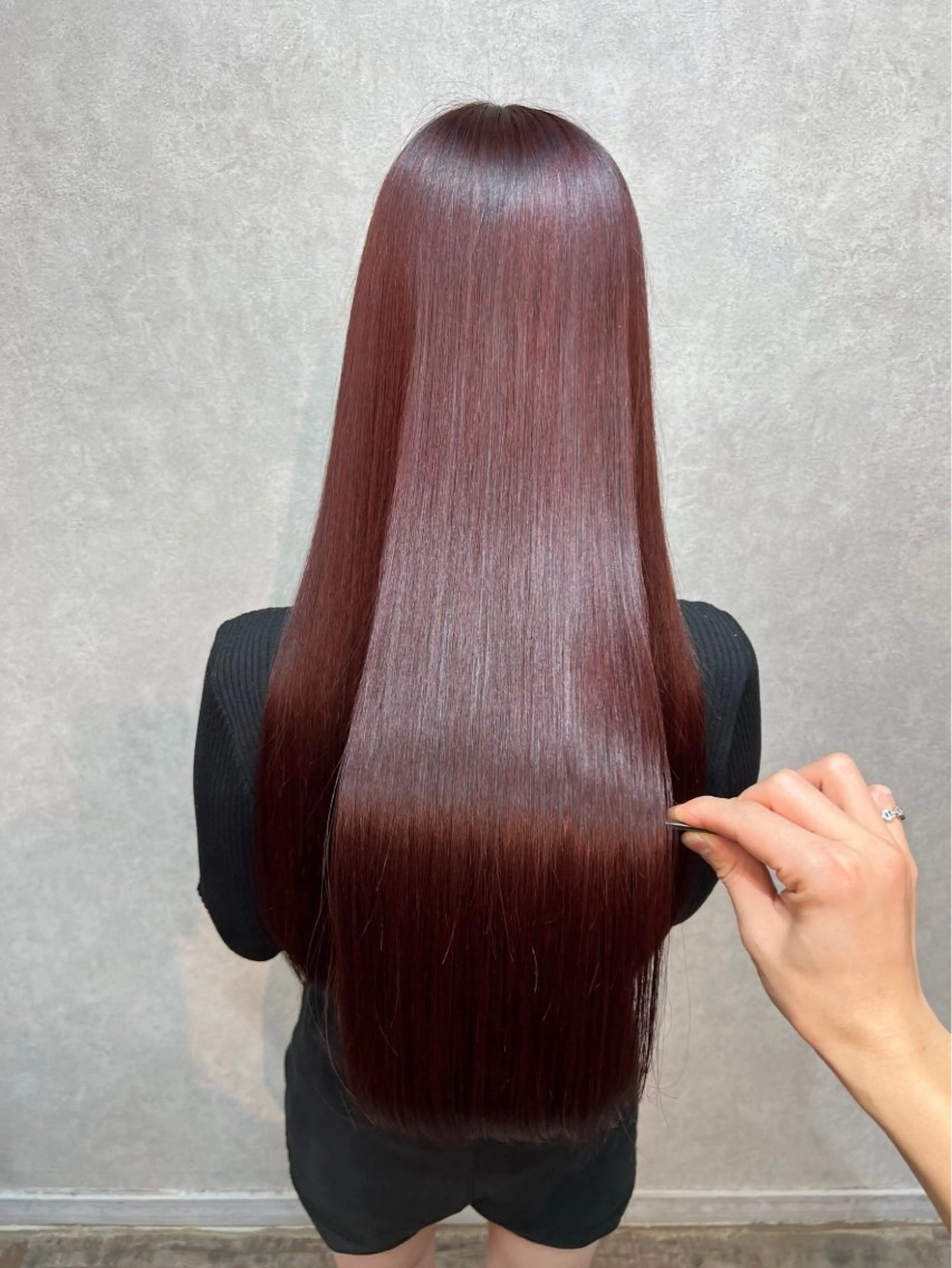 ロング ヘアカラー ar clip表参道所属・💜髪質改善/ 艶カラー/ミナ🩷のヘアスタイル