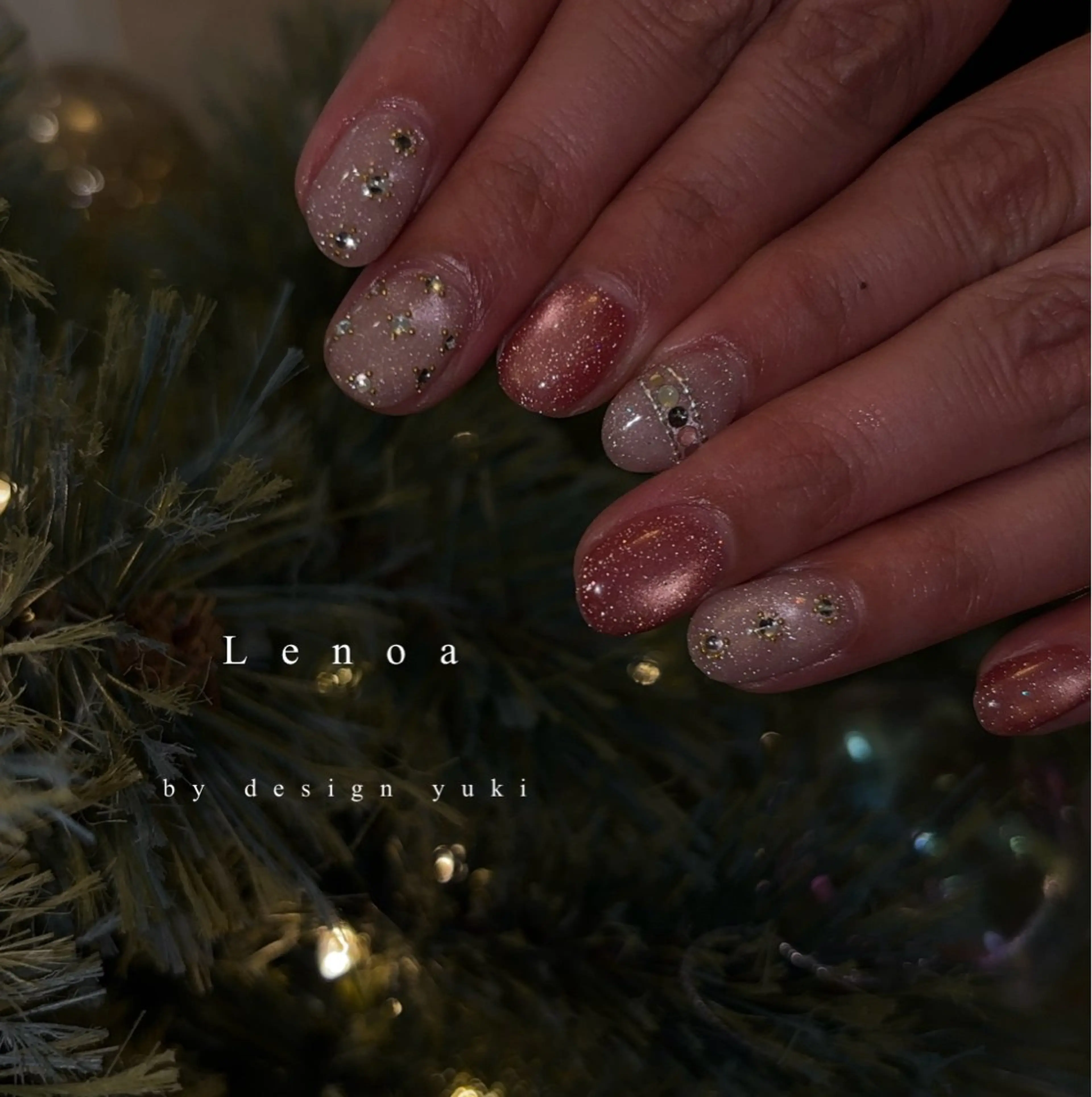 ネイル ハンドネイル Lenoa Yukiのネイルデザイン