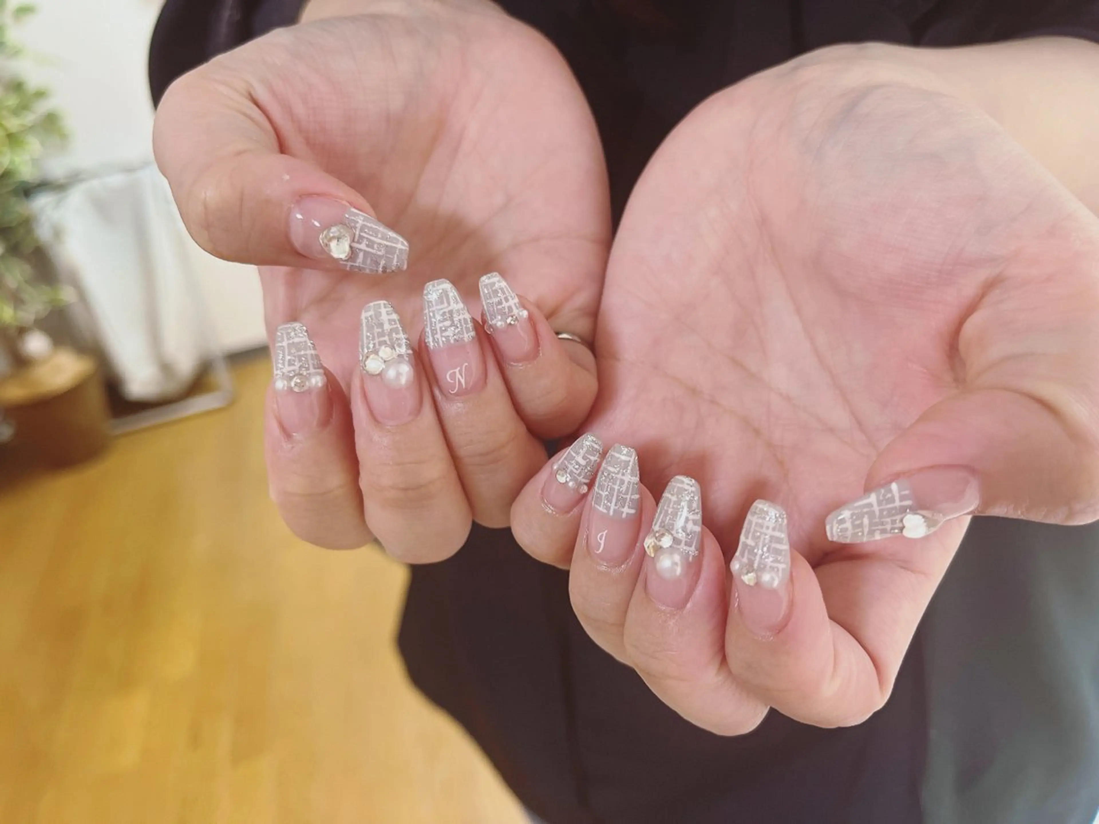ネイル フレンチネイル ジェルネイル 韓国ネイル メンズネイル パラジェル kiki nail たまプラーザのネイルデザイン