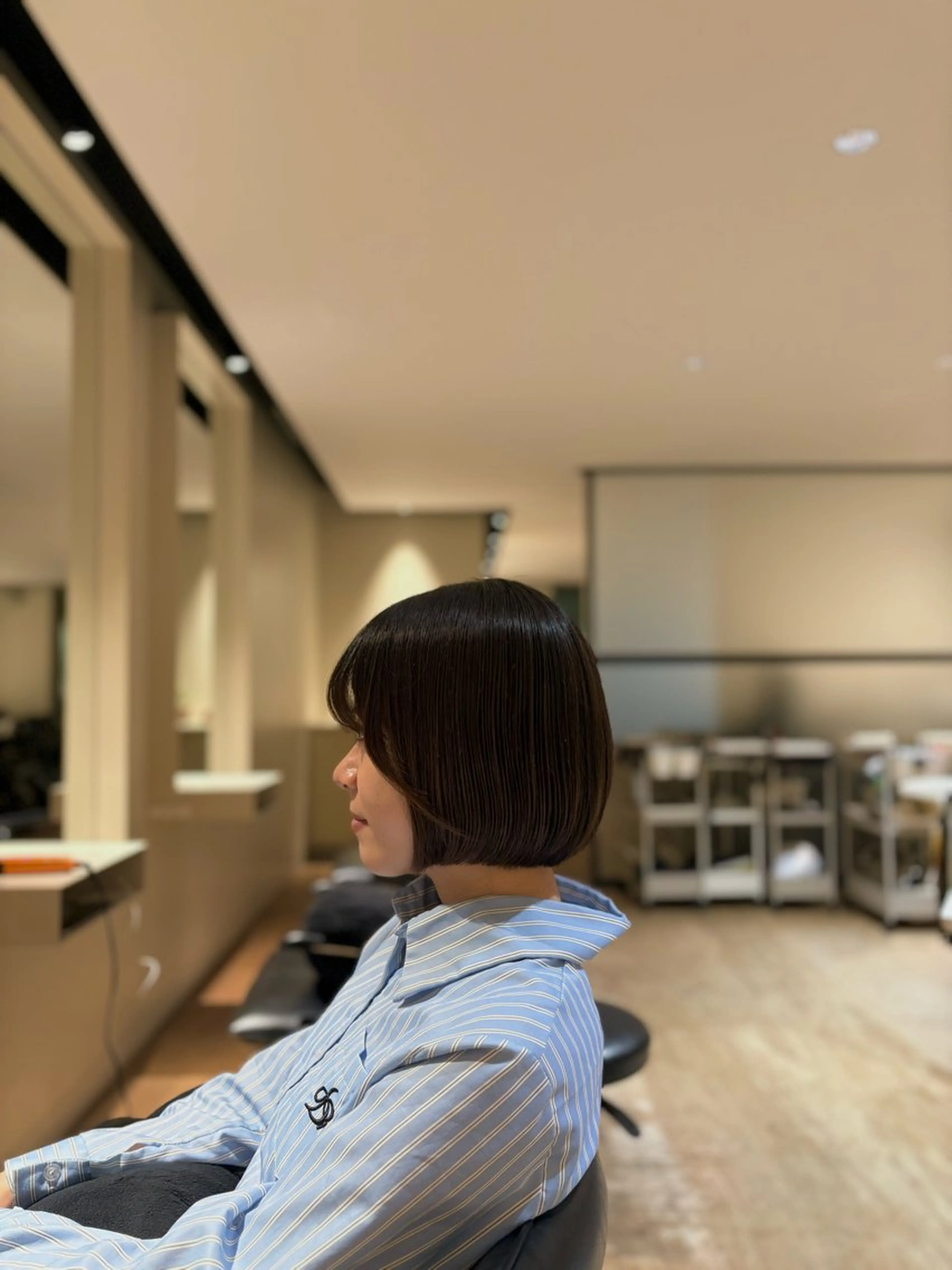ショート ボブ 北尾 斗唯のヘアスタイル